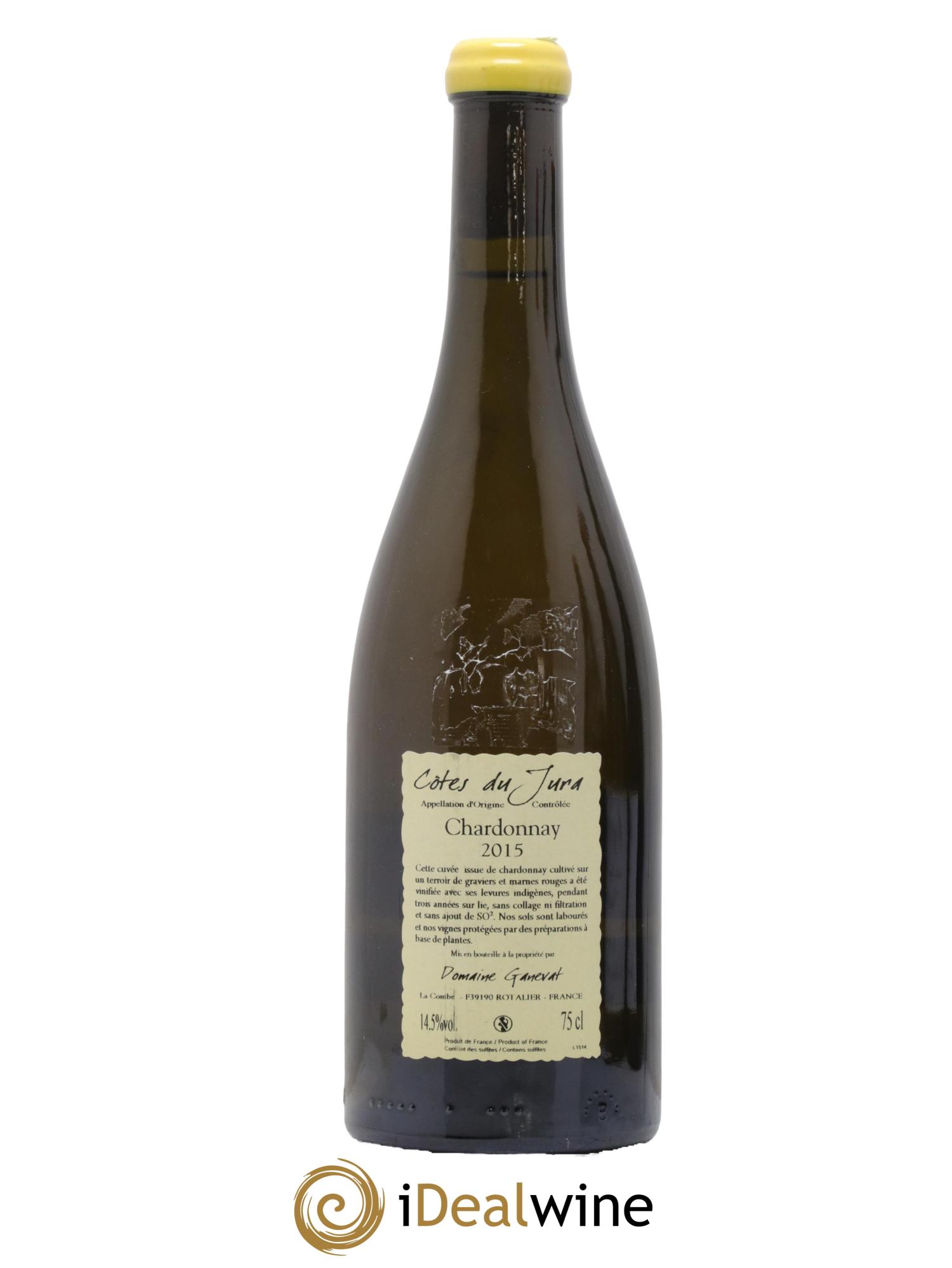 Côtes du Jura Les Gryphées Vieilles Vignes Jean-François Ganevat (Domaine) 2015 - Lot de 1 bouteille - 1