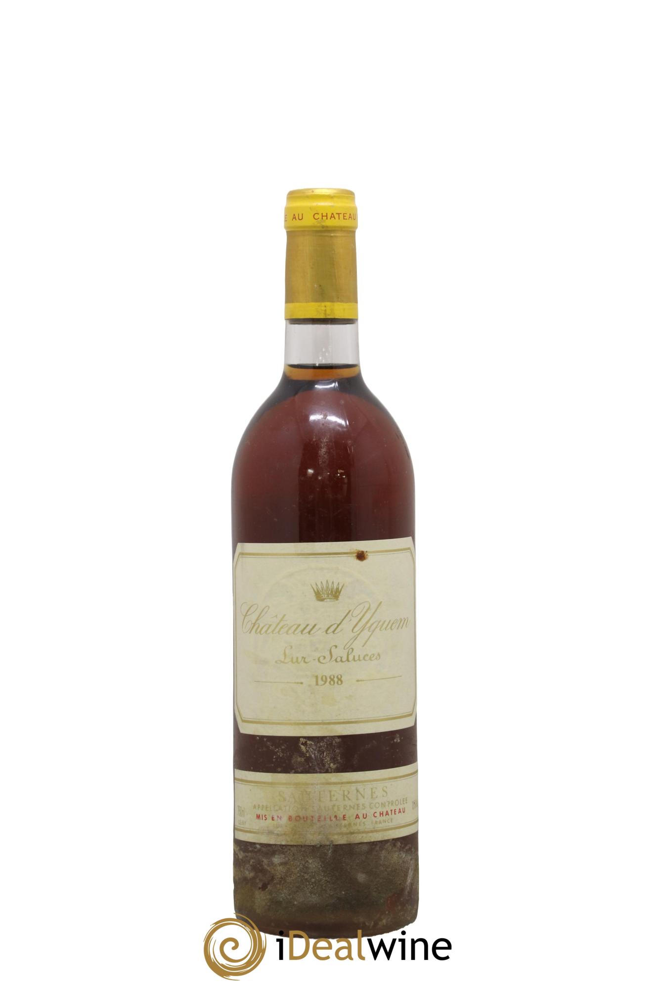 Château d' Yquem 1er Cru Classé Supérieur 1988 - Lot of 1 bottle - 0