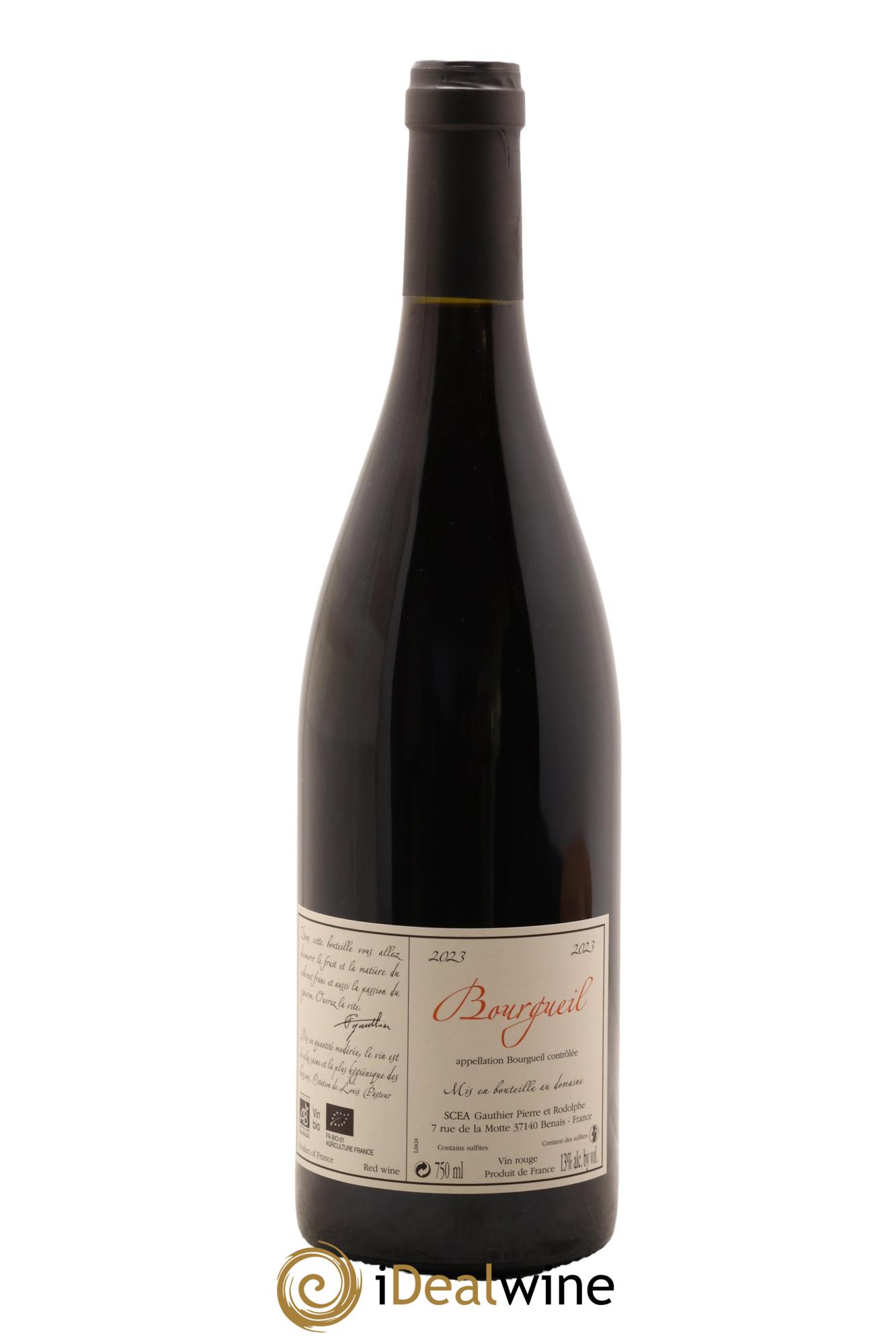 Bourgueil Jour de Soif Domaine du Bel Air 2023 - Lotto di 1 bottiglia - 1
