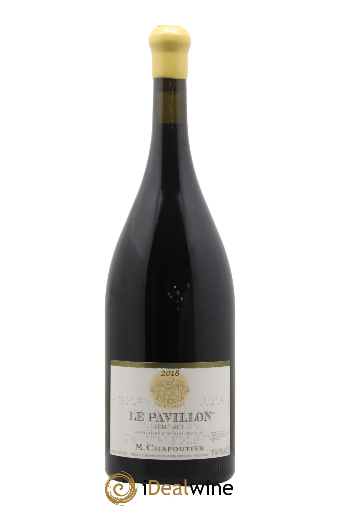 Hermitage Ermitage Le Pavillon Chapoutier 2018 - Posten von 1 Magnum - 1