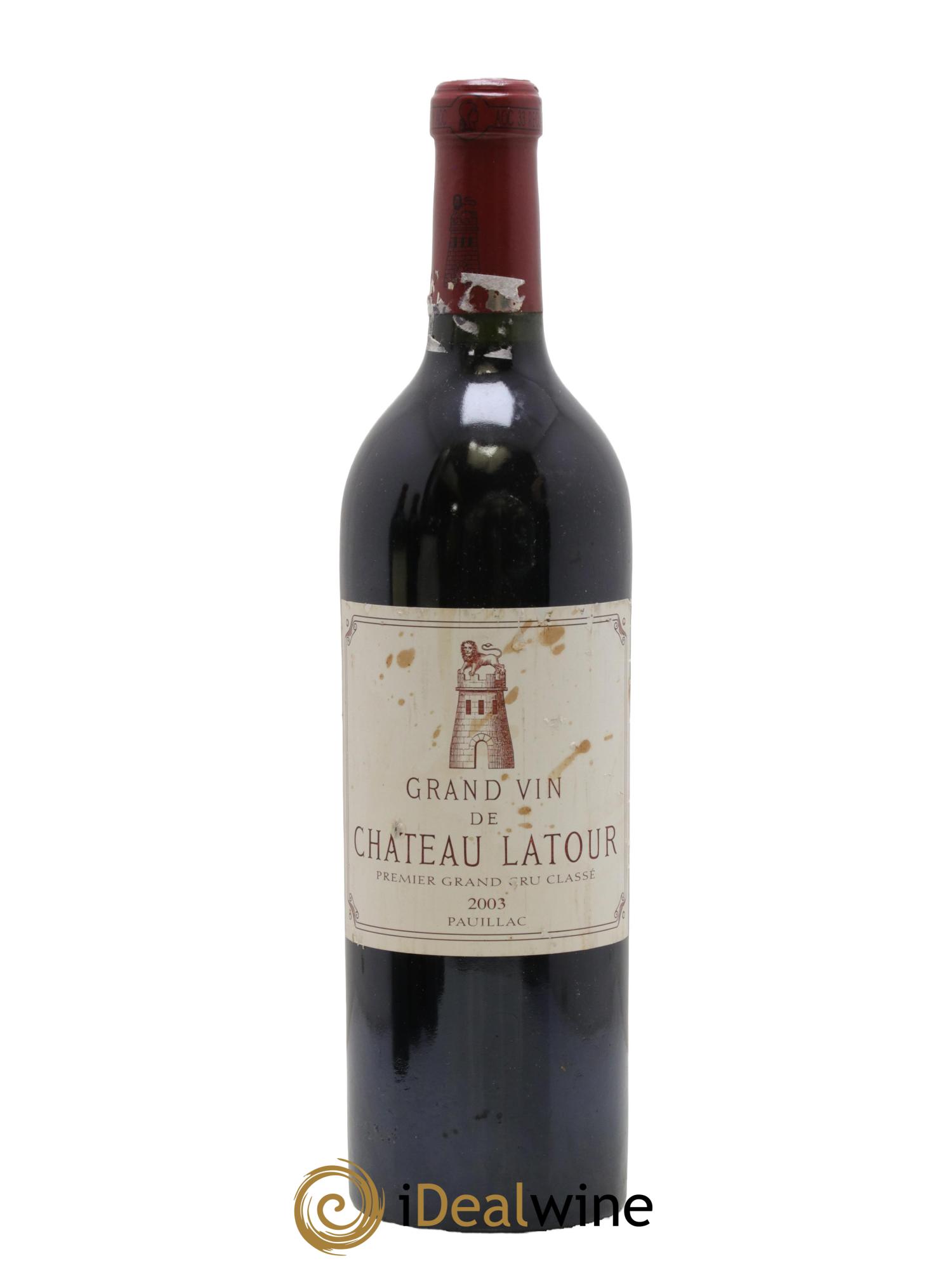 Château Latour 1er Grand Cru Classé 2003 - Lot of 1 bottle - 0