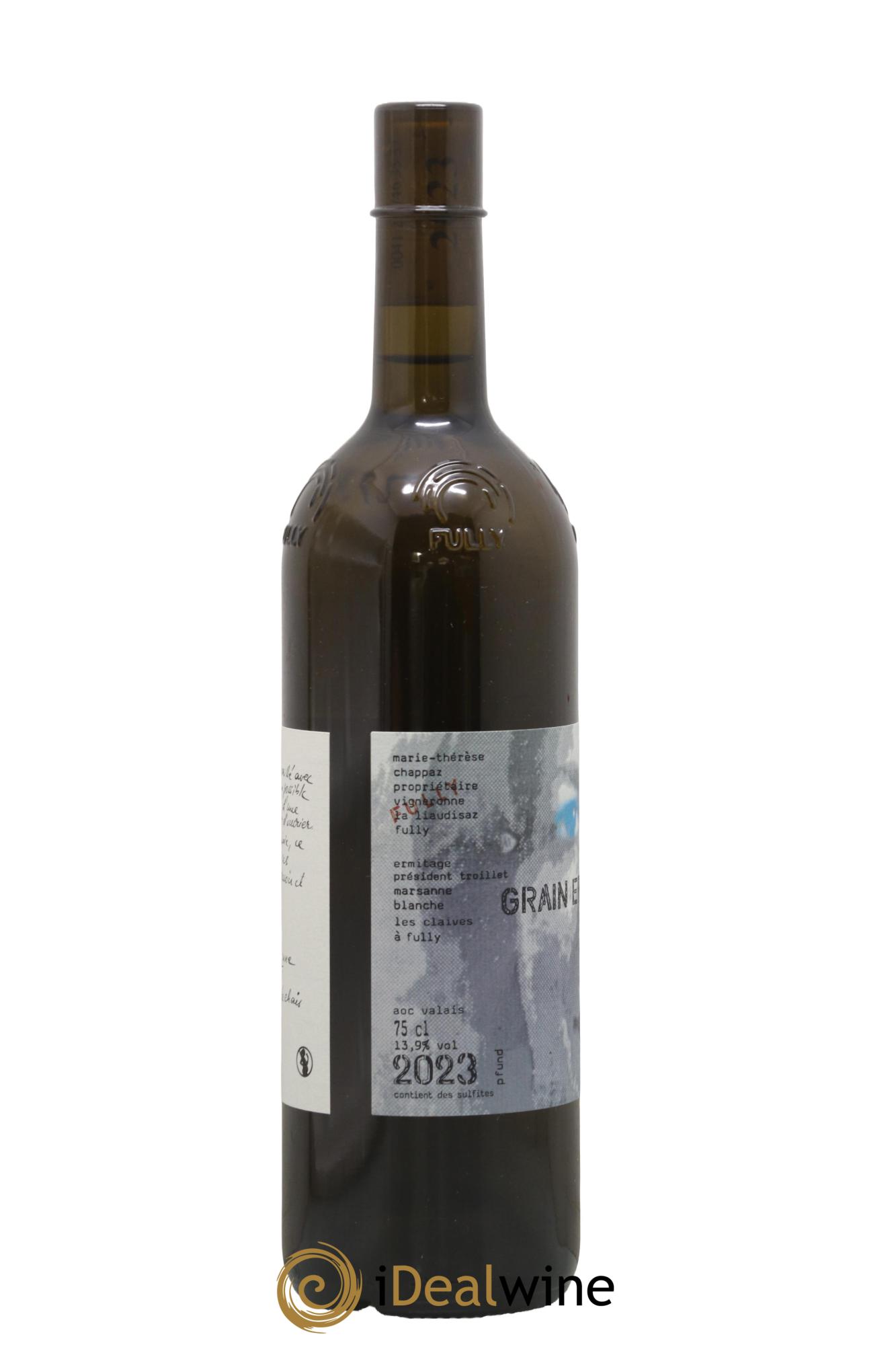 Valais Grain Ermitage Président Troillet Marie-Thérèse Chappaz 2023 - Posten von 1 Flasche - 1