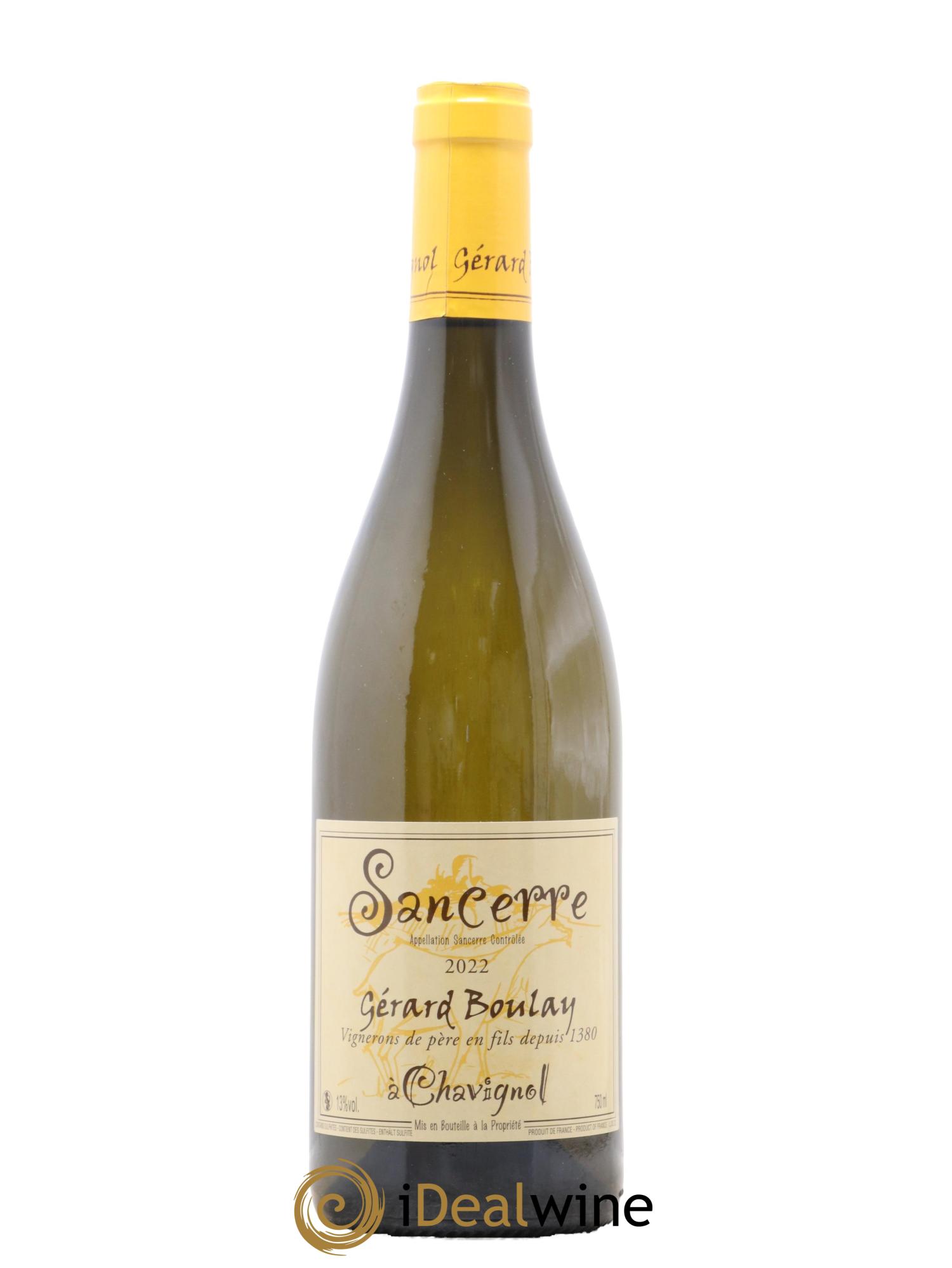 Sancerre Gérard Boulay 2022 - Lot de 1 bouteille - 0