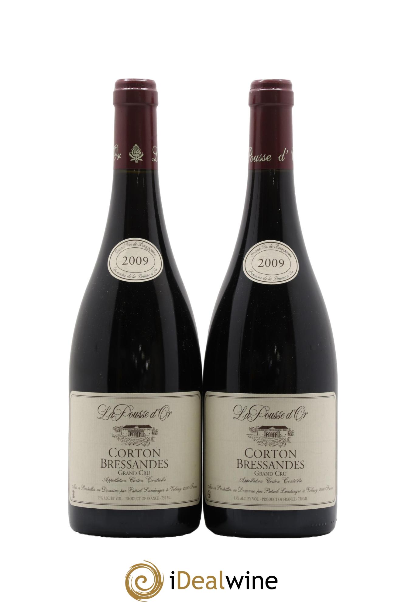 Corton Grand Cru Bressandes La Pousse d'Or (Domaine de) 2009 - Lot de 2 bouteilles - 0
