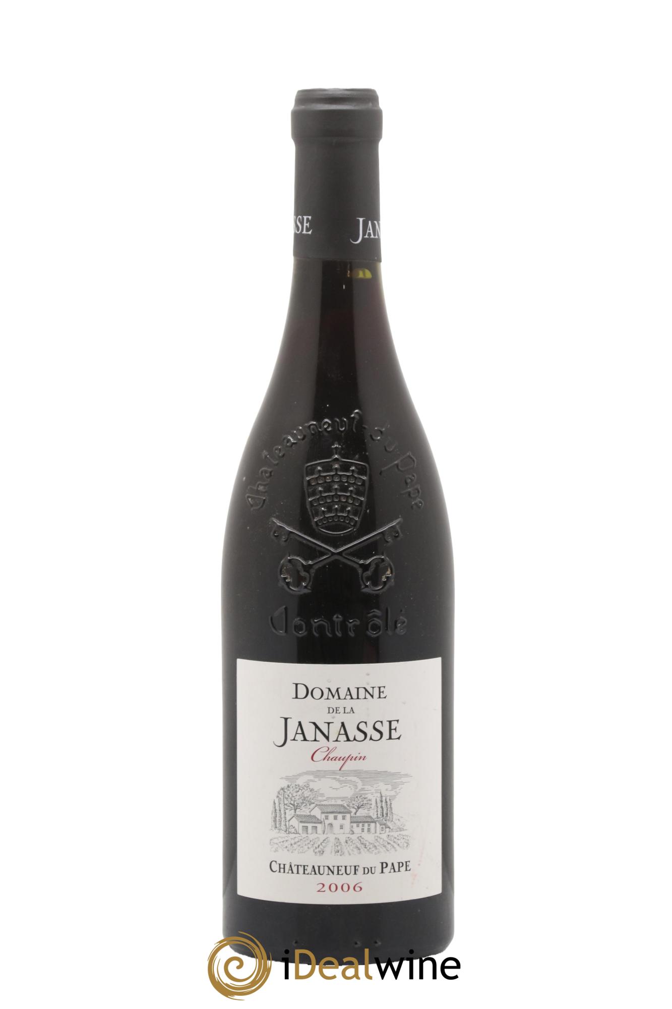 Châteauneuf-du-Pape Cuvée Chaupin La Janasse (Domaine de) 2006 - Lot de 1 bouteille - 0