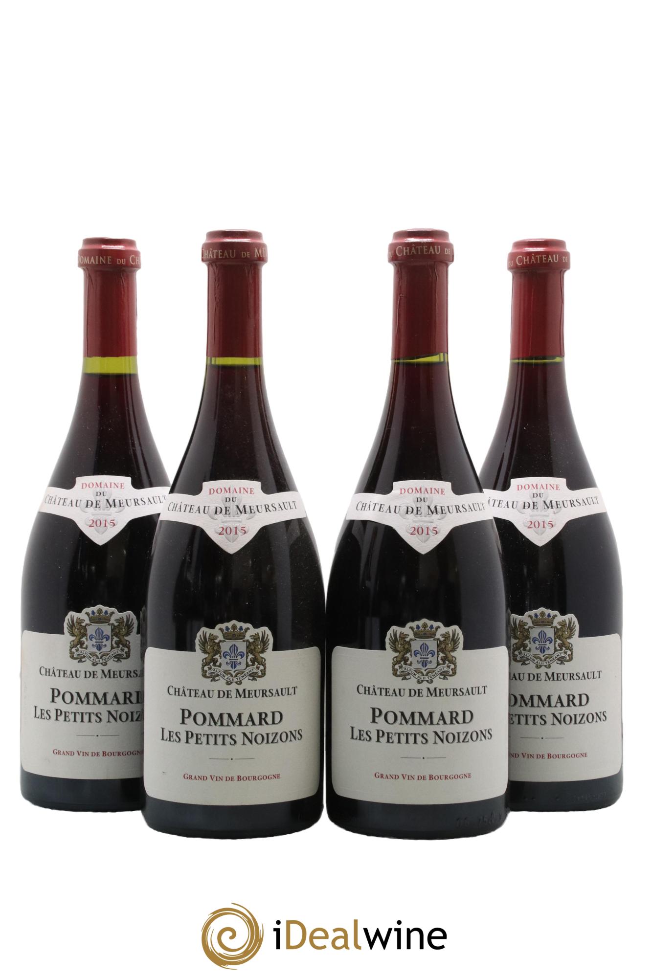 Pommard Les Petits Noizons Château de Meursault 2015 - Lot de 4 bouteilles - 0