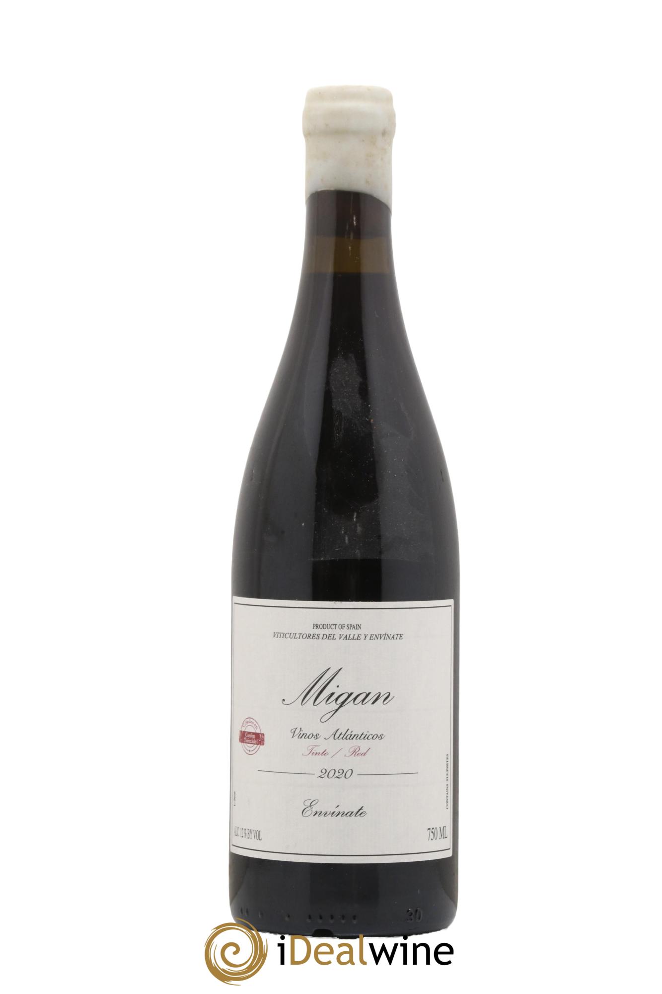Vinos Atlanticos - Islas Canarias Migan Envinate 2020 - Lot de 1 bouteille - 0