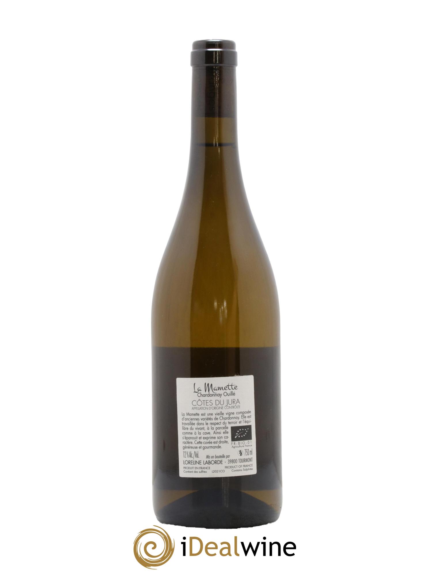 Côtes du Jura Chardonnay La Mamette Les Granges Paquenesses 2021 - Posten von 1 Flasche - 1