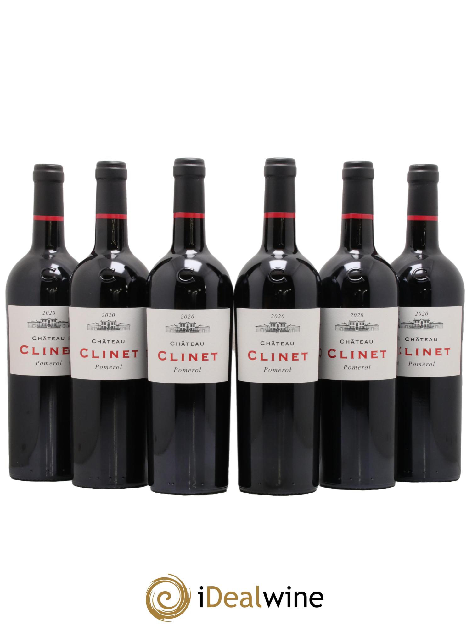 Château Clinet 2020 - Lot of 6 bottles - 0