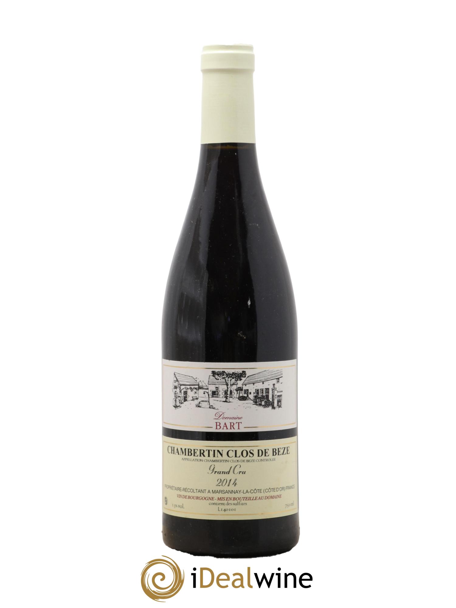 Chambertin Clos de Bèze Grand Cru Bart (Domaine) 2014 - Lotto di 1 bottiglia - 0