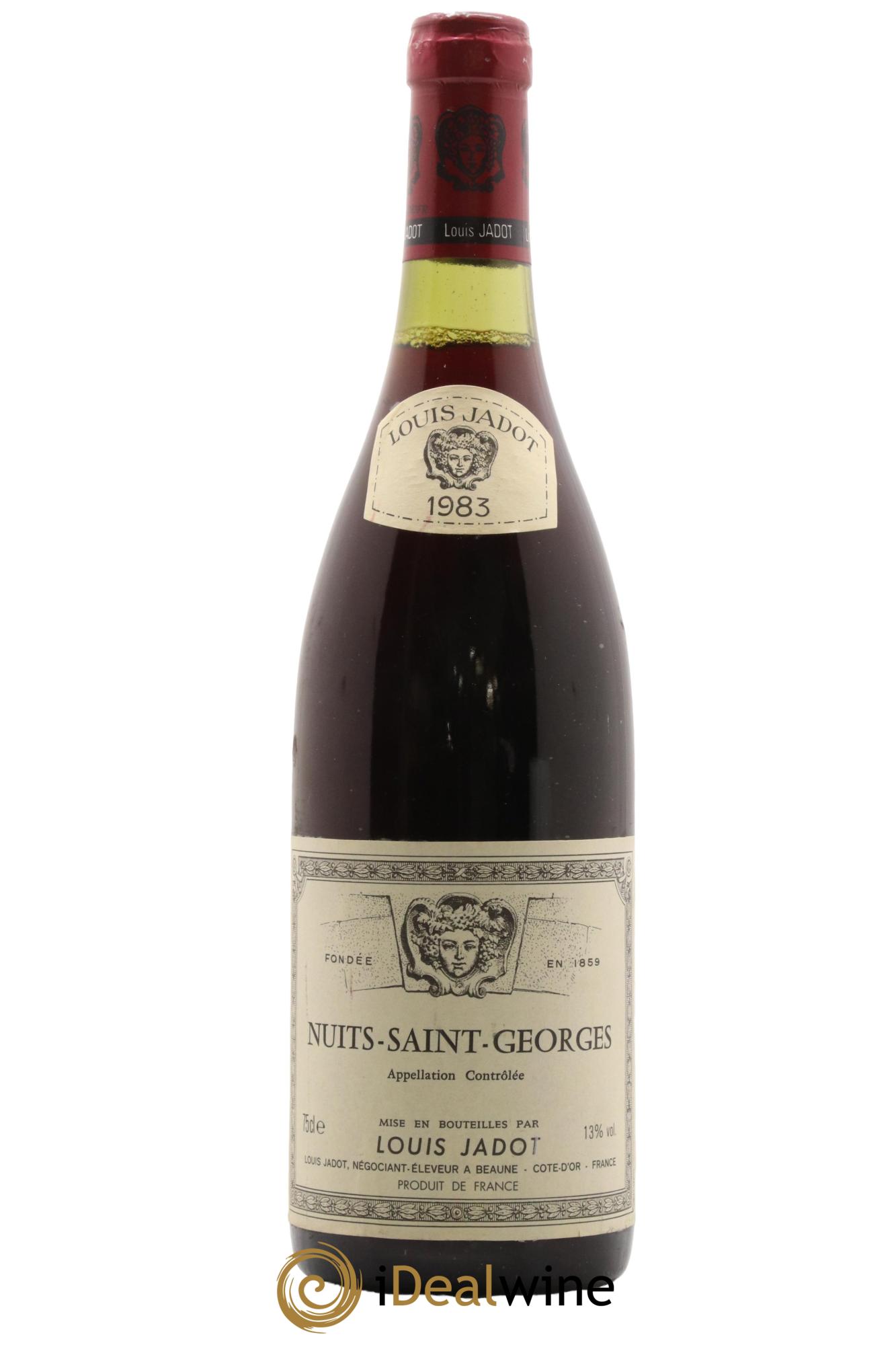 Nuits-Saint-Georges Louis Jadot 1983 - Lot de 1 bouteille - 0
