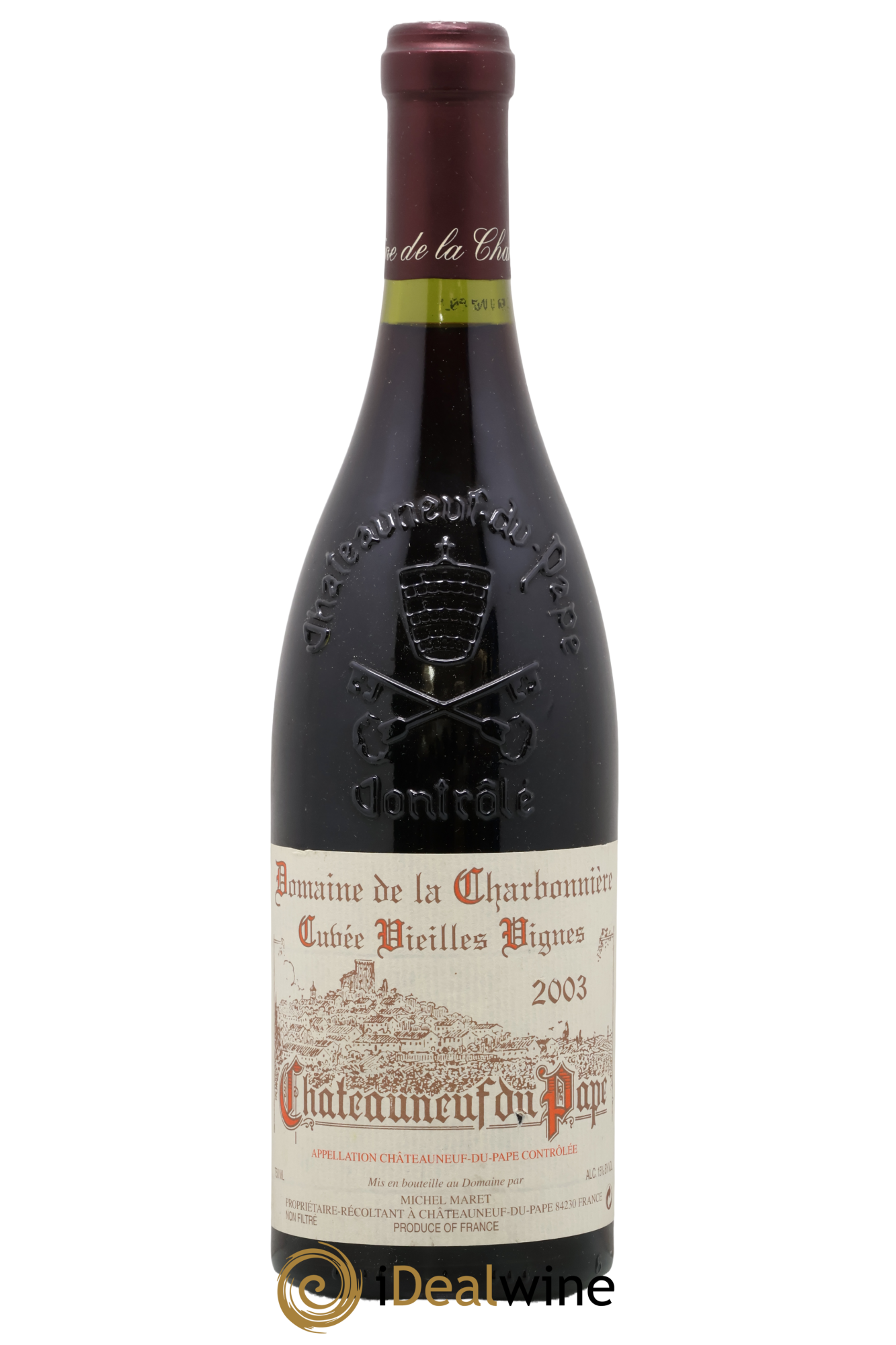 Châteauneuf-du-Pape Vieilles Vignes Charbonnière (Domaine de la) 2003 - Posten von 1 Flasche - 0