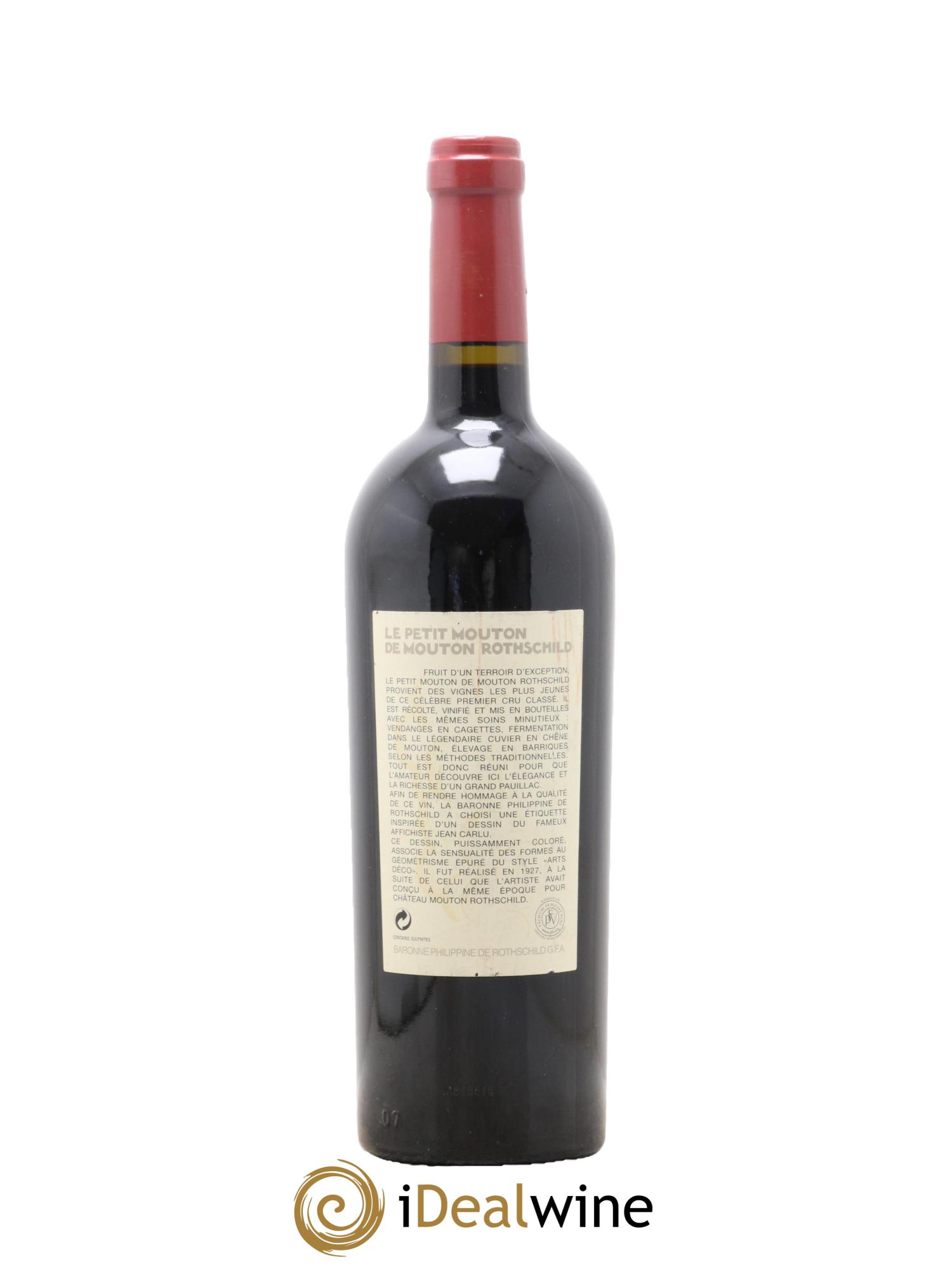 Petit Mouton Second Vin 2004 - Posten von 1 Flasche - 1