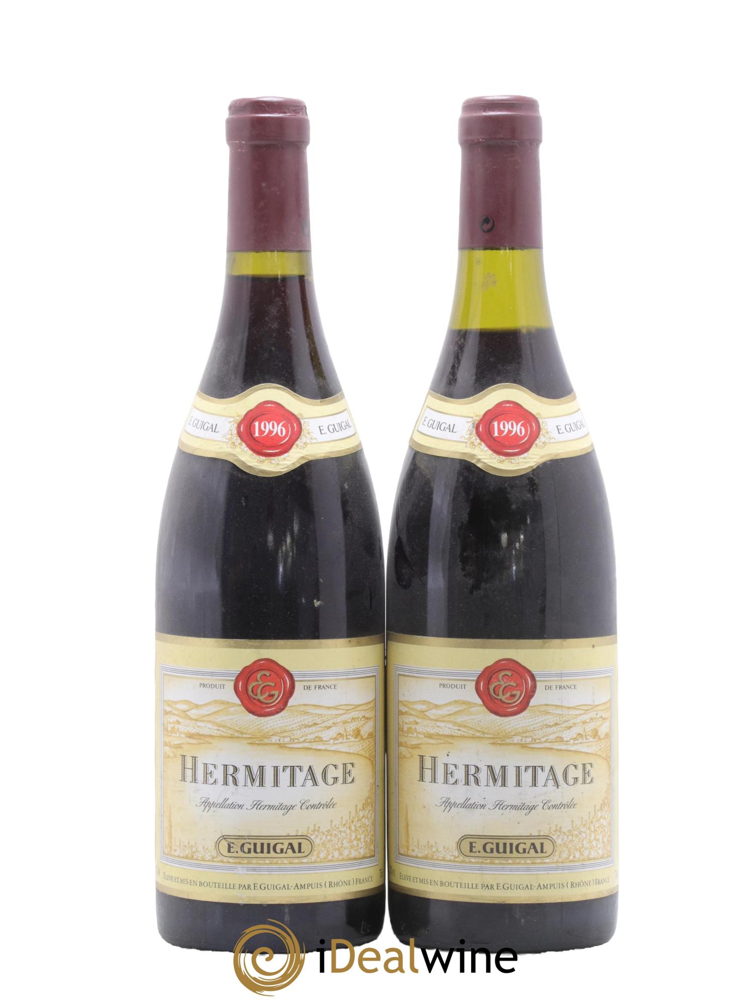 Hermitage Guigal 1996 - Lotto di 2 bottiglie - 0