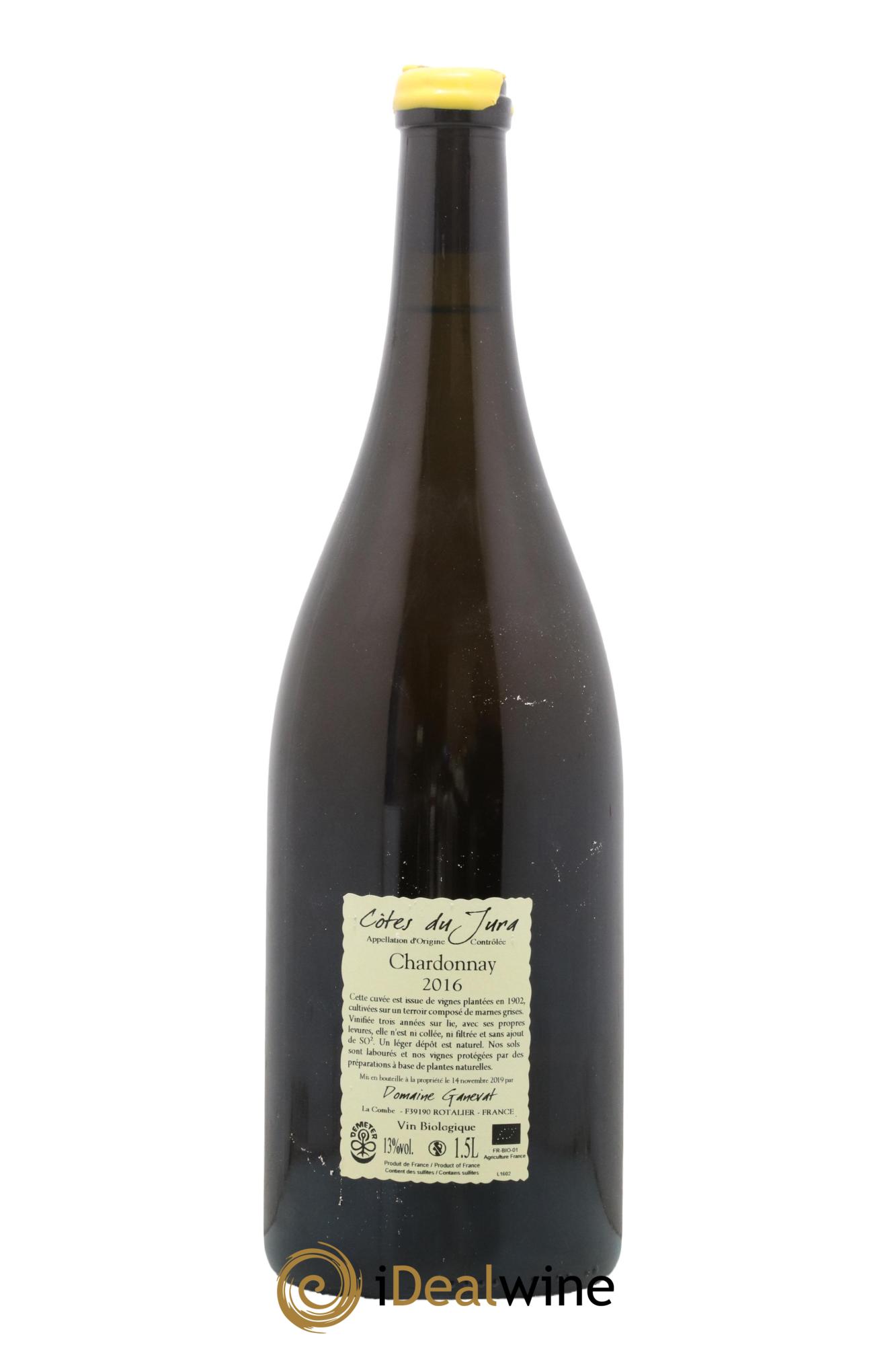 Côtes du Jura Les Chalasses Vieilles Vignes Jean-François Ganevat (Domaine) 2016 - Lot de 1 magnum - 1