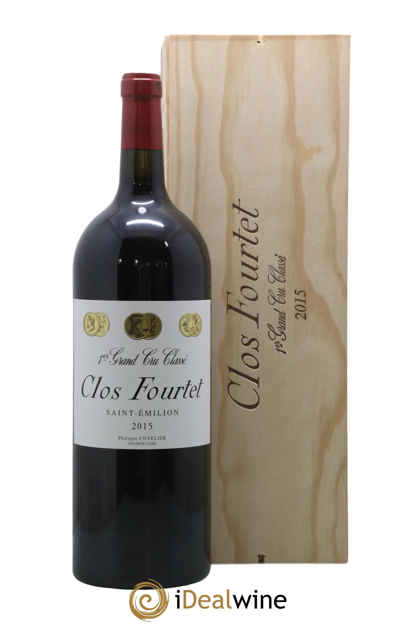 Clos Fourtet 1er Grand Cru Classé B 2015 - Lot de 1 magnum - 0