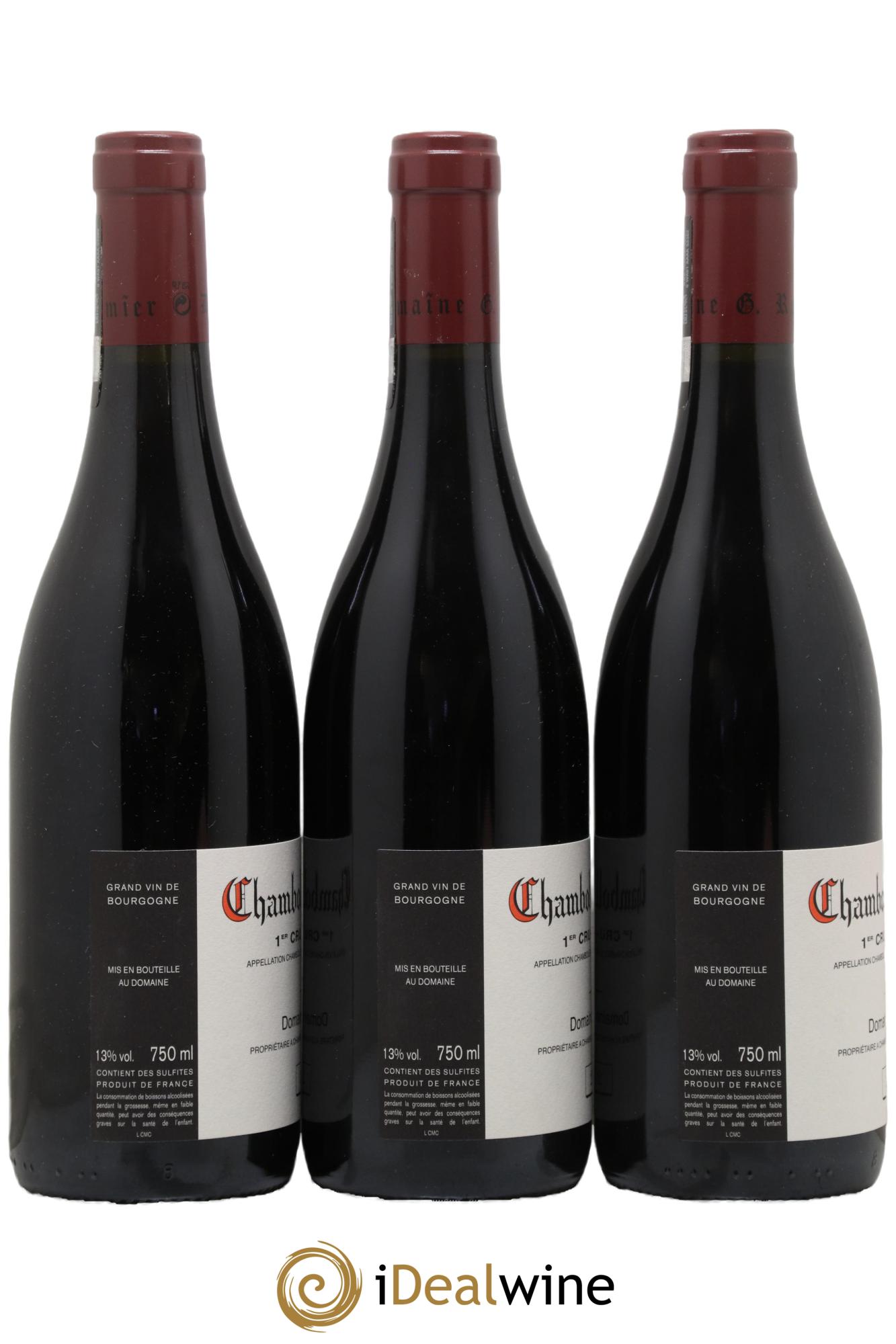 Chambolle-Musigny 1er Cru Les Cras Georges Roumier (Domaine) 2013 - Lot of 3 bottles - 1