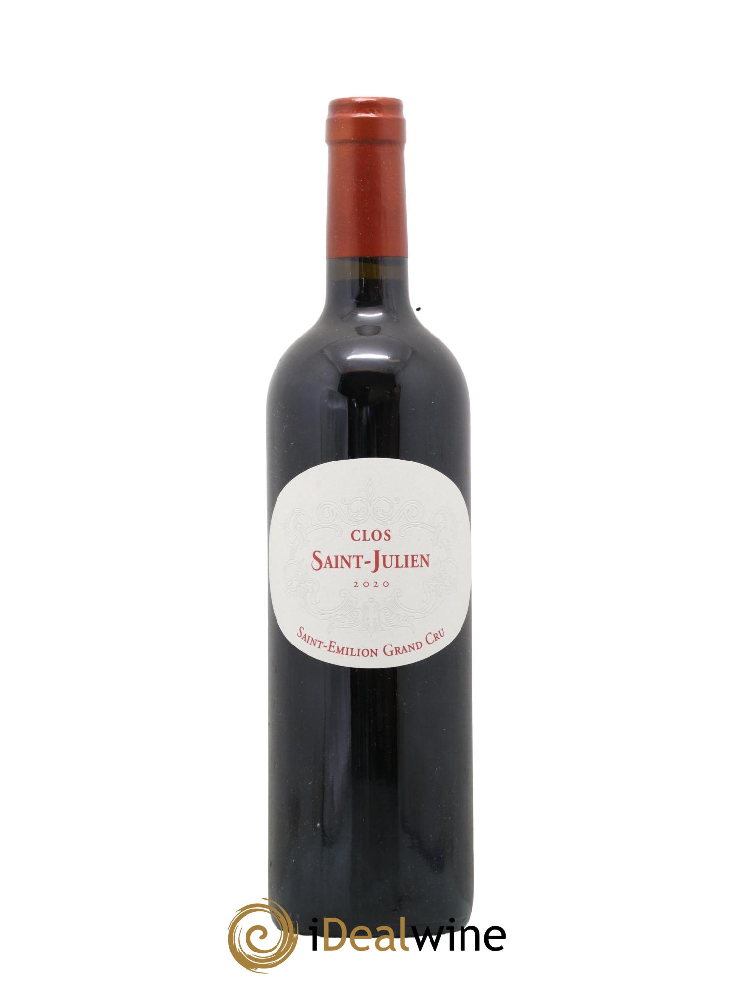 Saint-Émilion Grand Cru Clos Saint-Julien 2020 - Lot de 1 bouteille - 0