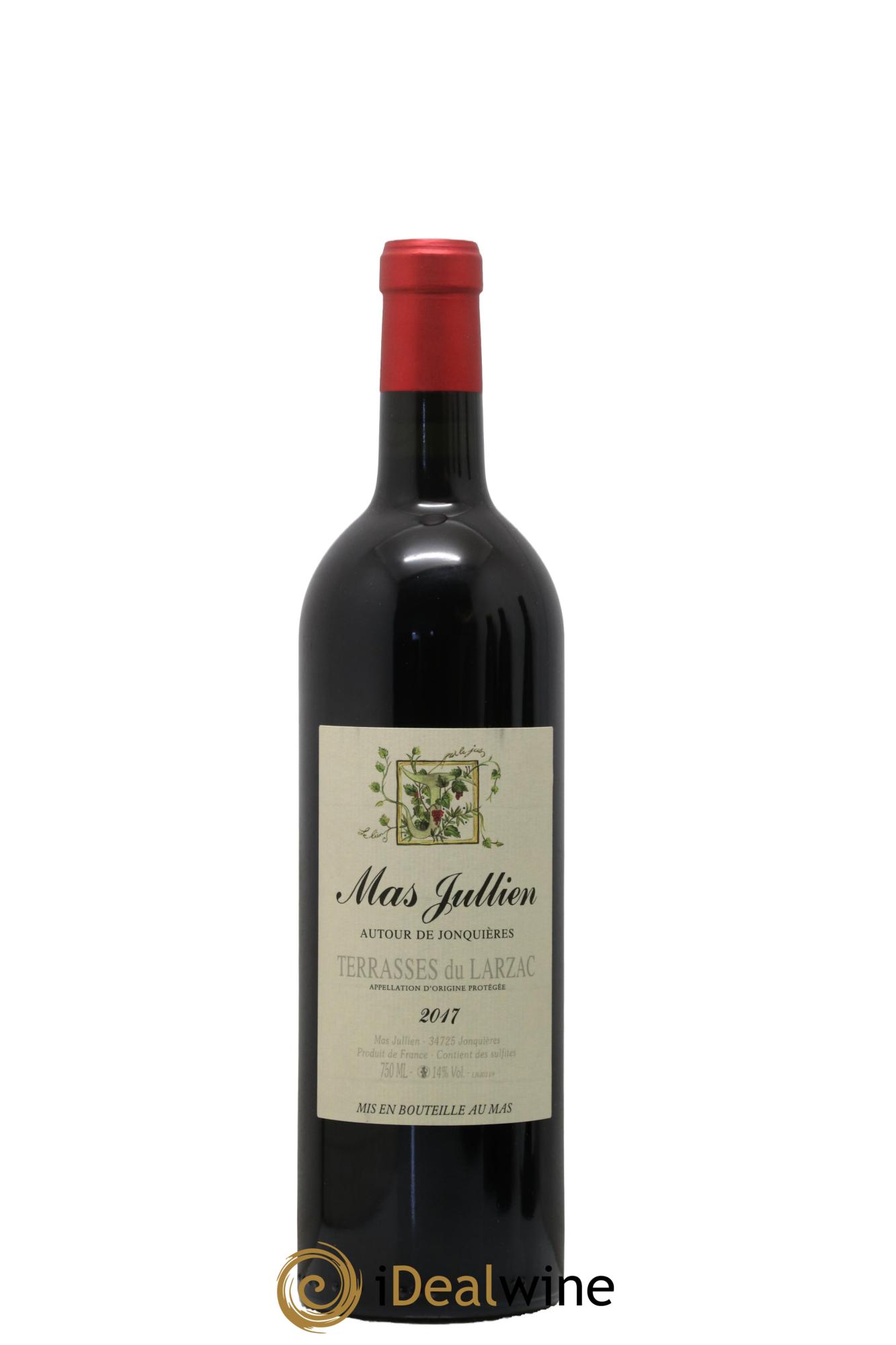 Coteaux du Languedoc - Terrasses du Larzac Mas Jullien Autour de Jonquières Olivier Jullien 2017 - Posten von 1 Flasche - 0