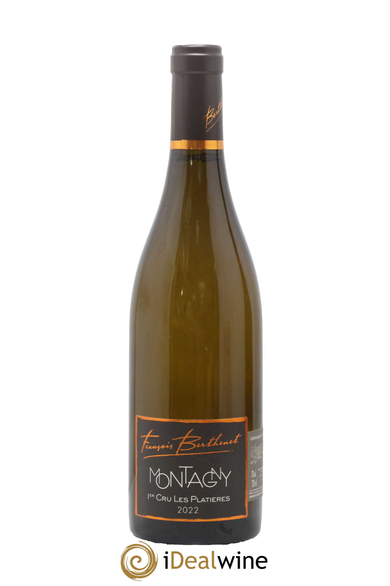 Montagny 1er Cru Les Platieres Domaine Berthenet 2022 - Lot de 1 bouteille - 0