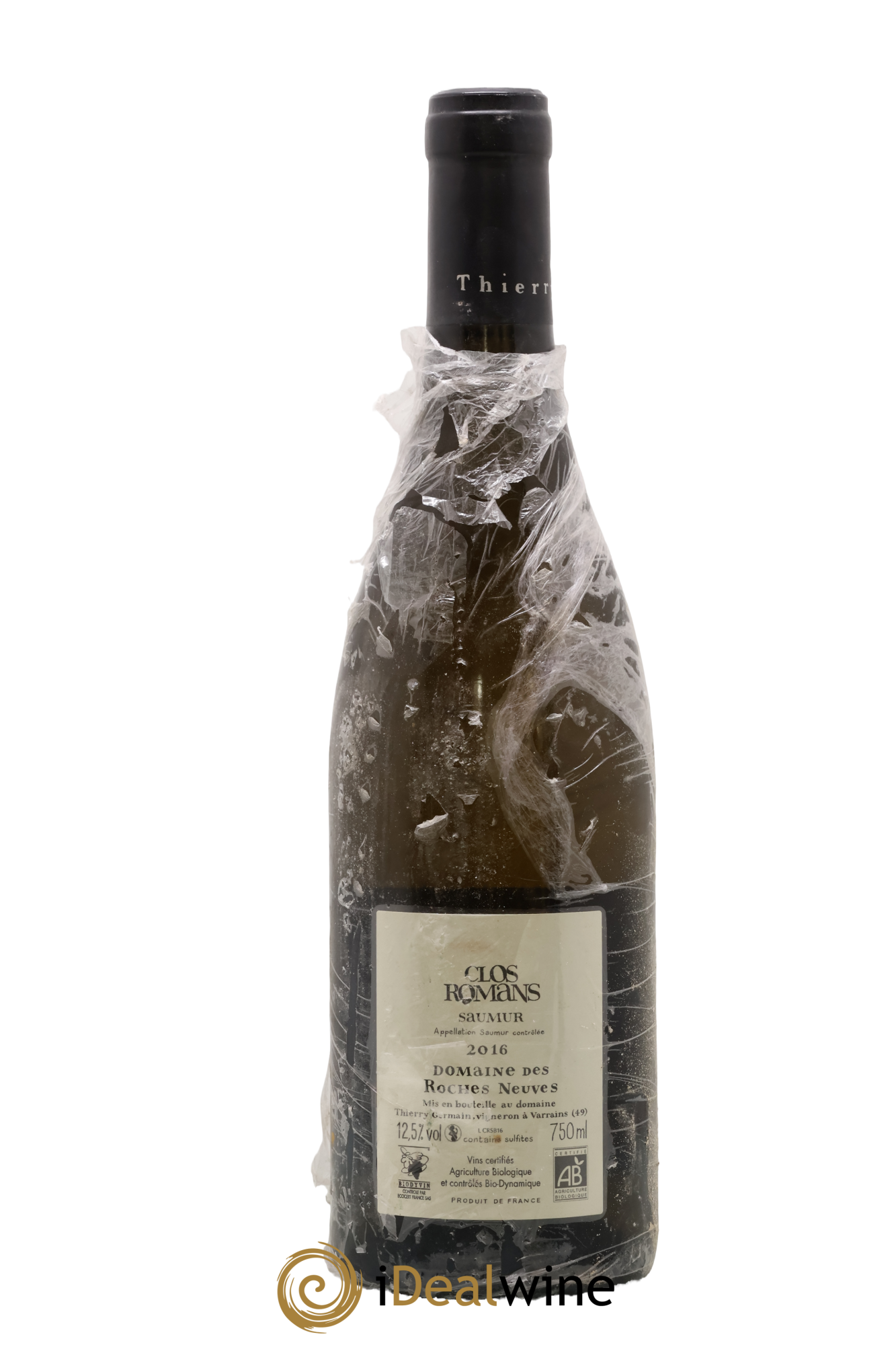 Saumur Clos Romans Domaine des Roches Neuves - Thierry Germain 2016 - Lot de 1 bouteille - 1