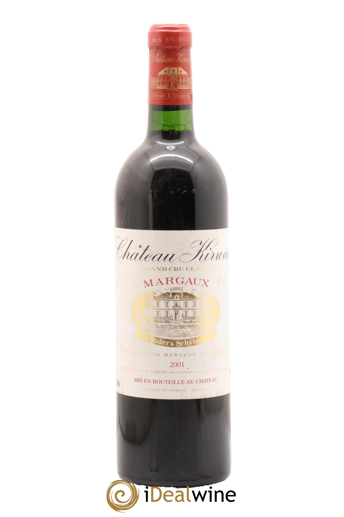 Château Kirwan 3ème Grand Cru Classé 2001 - Posten von 1 Flasche - 0