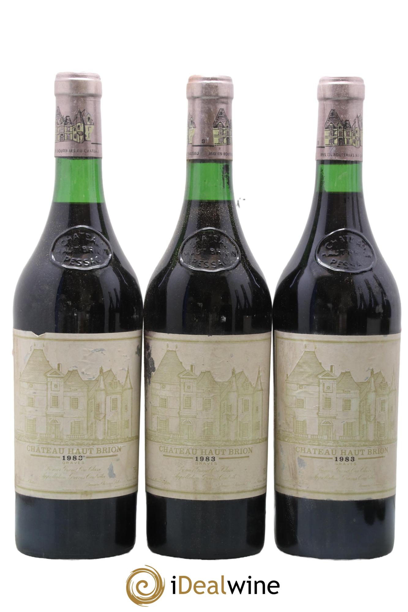 Château Haut Brion 1er Grand Cru Classé 1983 - Lot de 12 bouteilles - 3