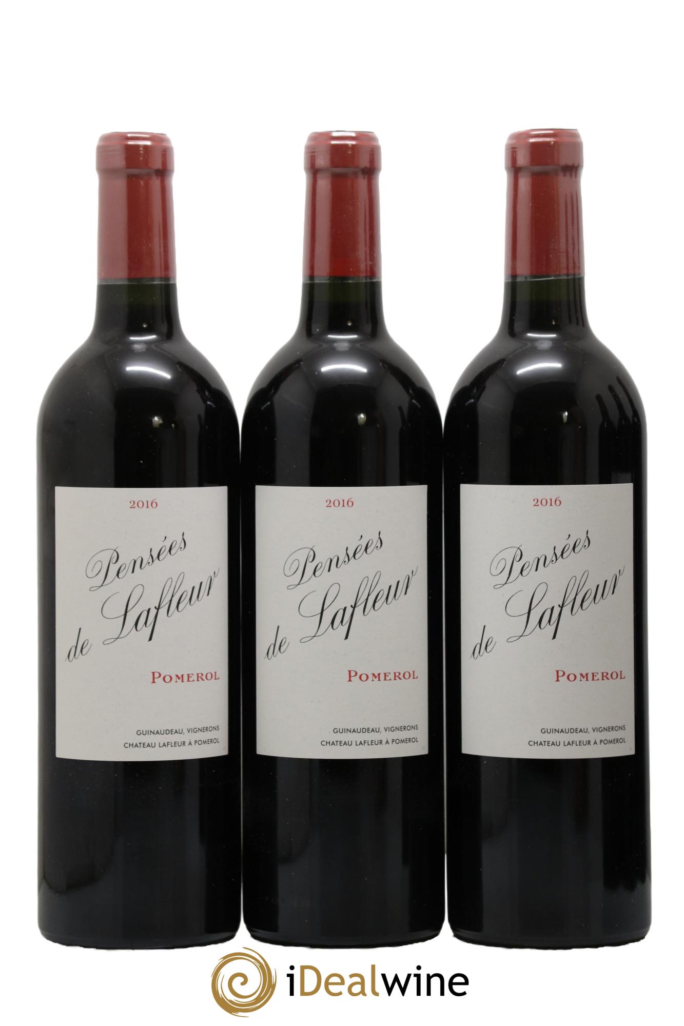 Pensées de Lafleur Second Vin 2016 - Lot de 6 bouteilles - 1