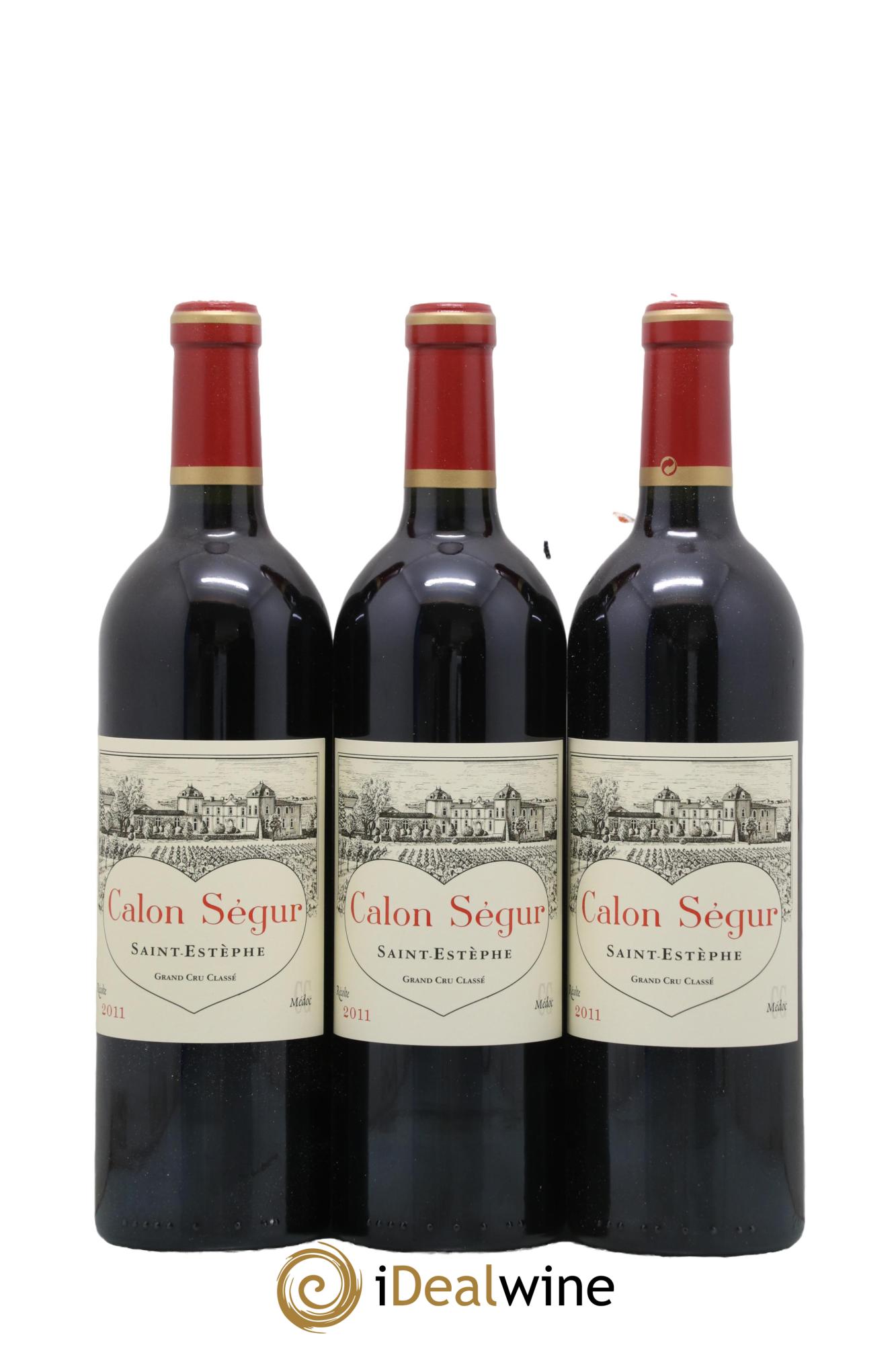 Château Calon Ségur 3ème Grand Cru Classé 2011 - Lot de 6 bouteilles - 2