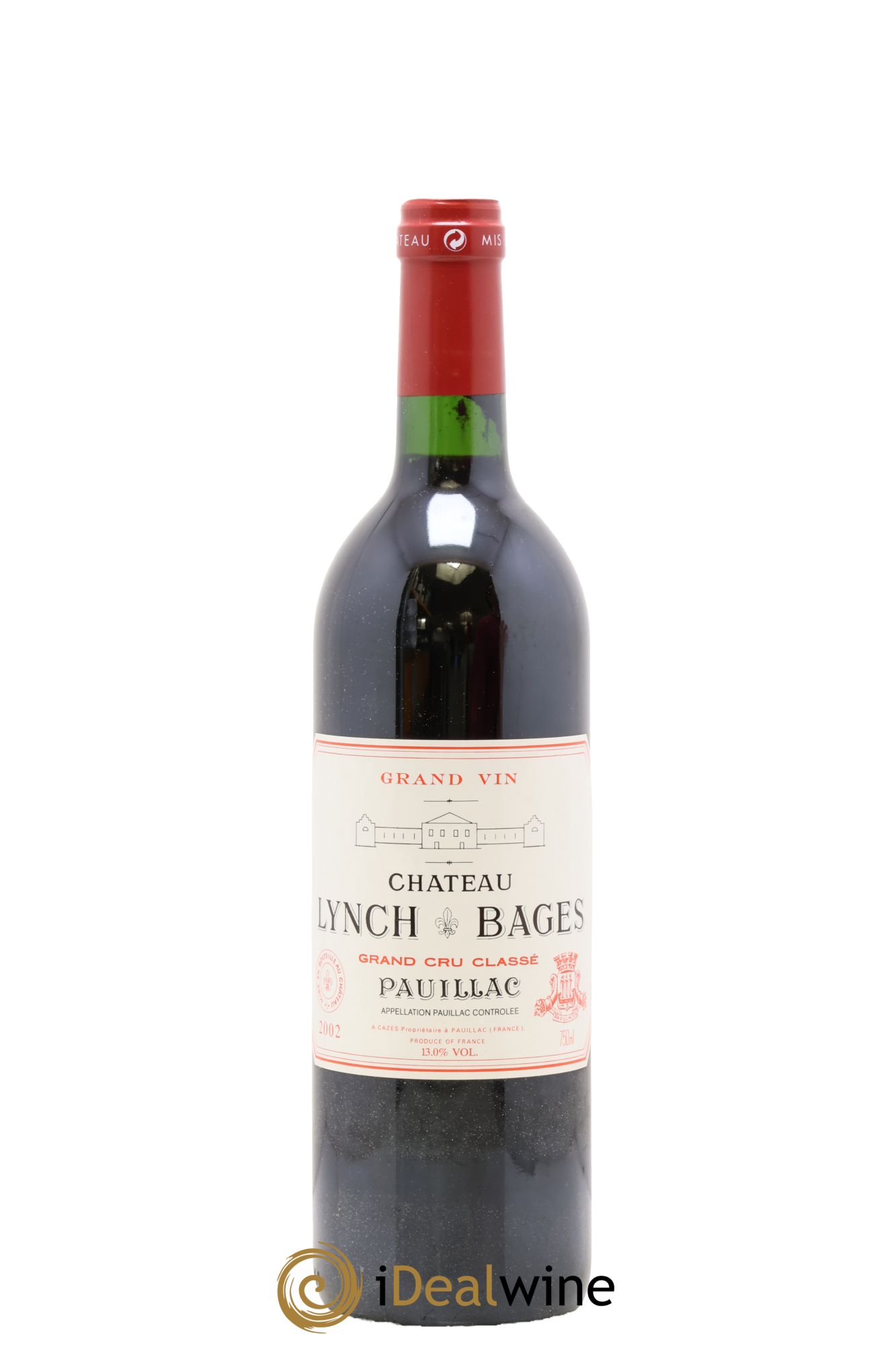 Château Lynch Bages 5ème Grand Cru Classé 2002 - Lot de 1 bouteille - 0