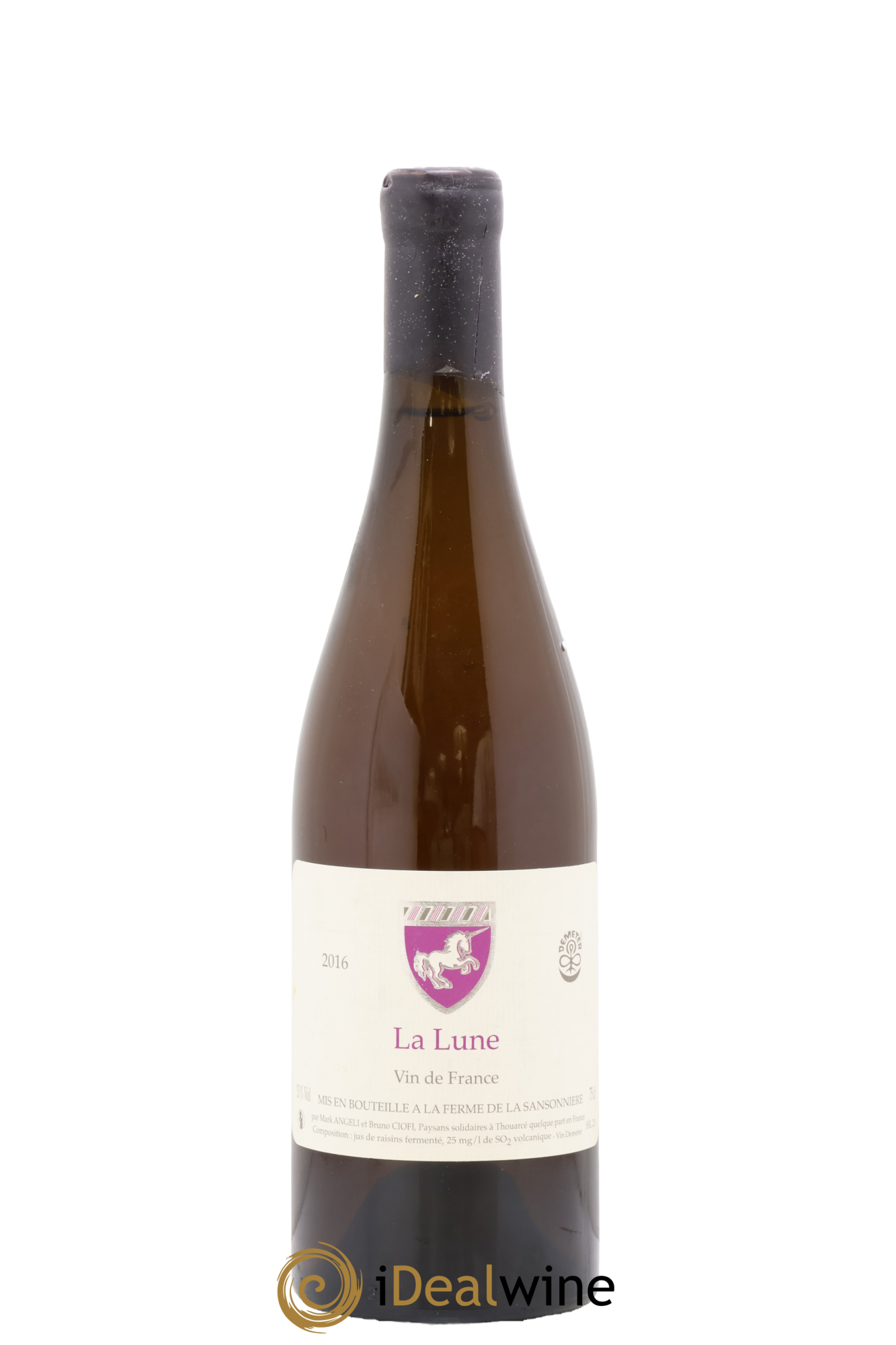 Vin de France La Lune Mark Angeli (Domaine) - Ferme de la Sansonnière 2016 - Lot de 1 bouteille - 0