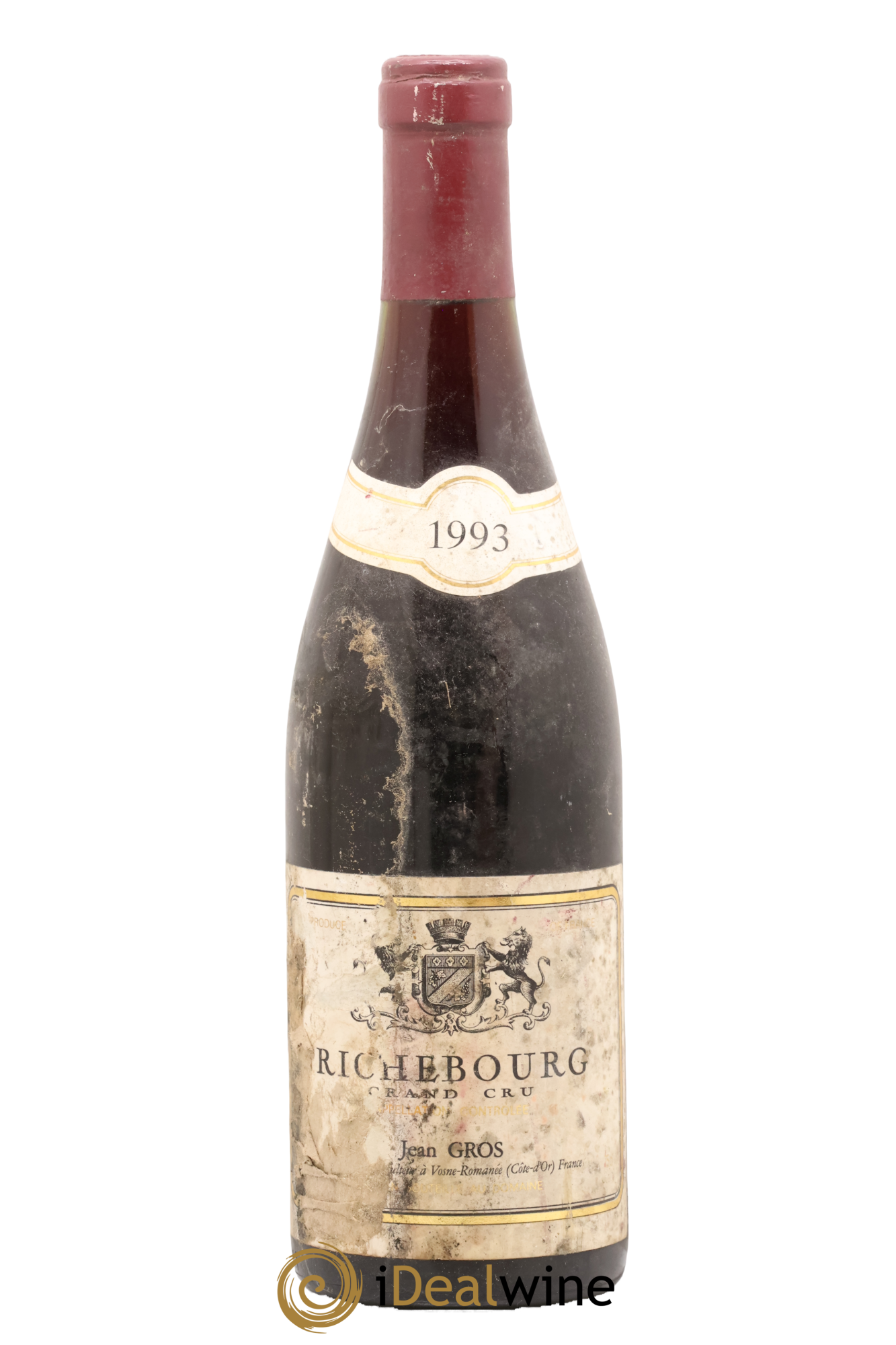 Richebourg Grand Cru Jean Gros 1993 - Lot de 1 bouteille - 0