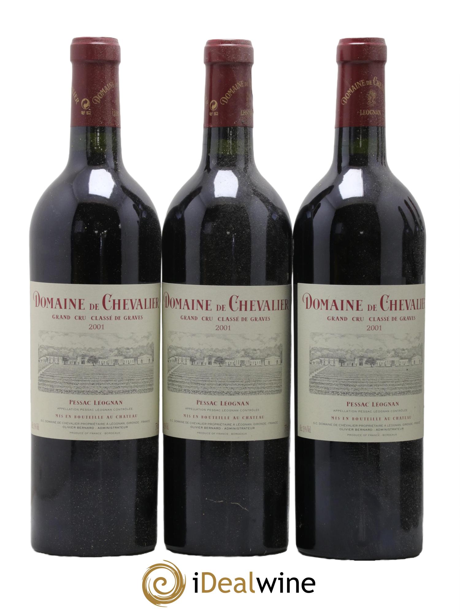 Domaine de Chevalier Cru Classé de Graves 2001 - Lot de 12 bouteilles - 3