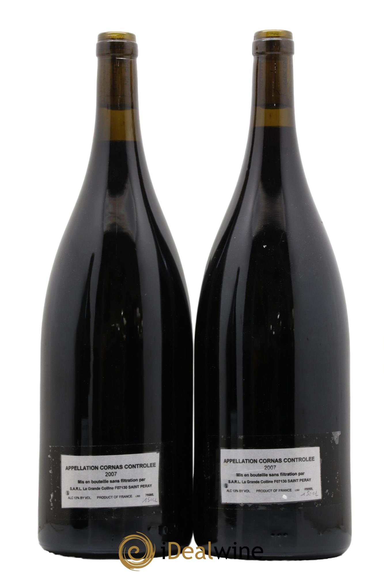 Cornas Hirotake Ooka - Domaine La Grande Colline 2007 - Lot de 2 magnums - 1