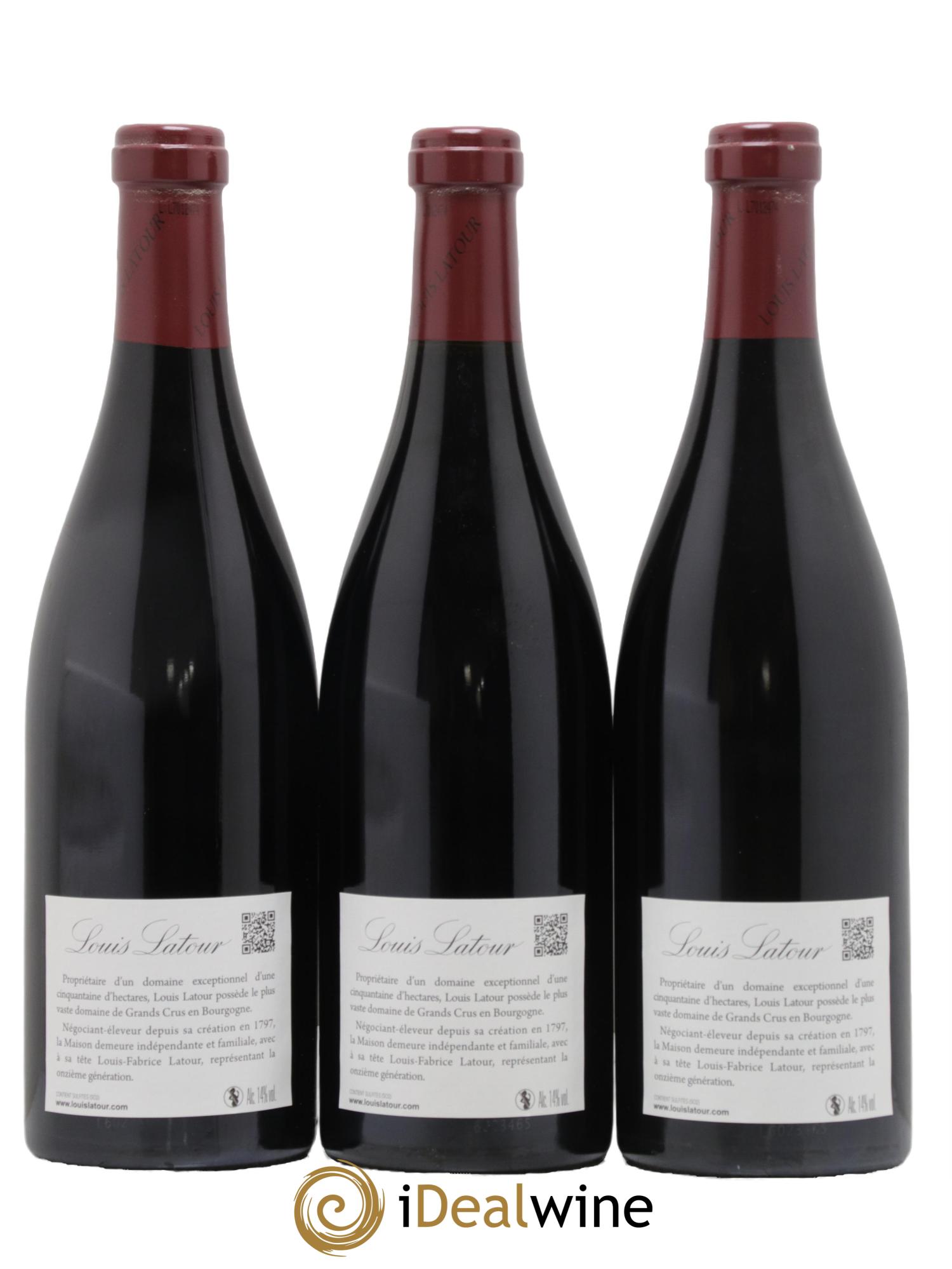 Charmes-Chambertin Grand Cru Louis Latour 2015 - Lot de 3 bouteilles - 1