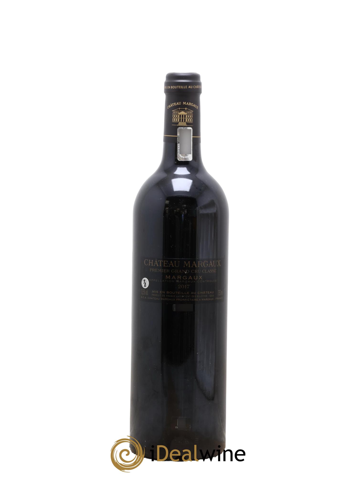 Château Margaux 1er Grand Cru Classé 2017 - Lot de 1 bouteille - 1