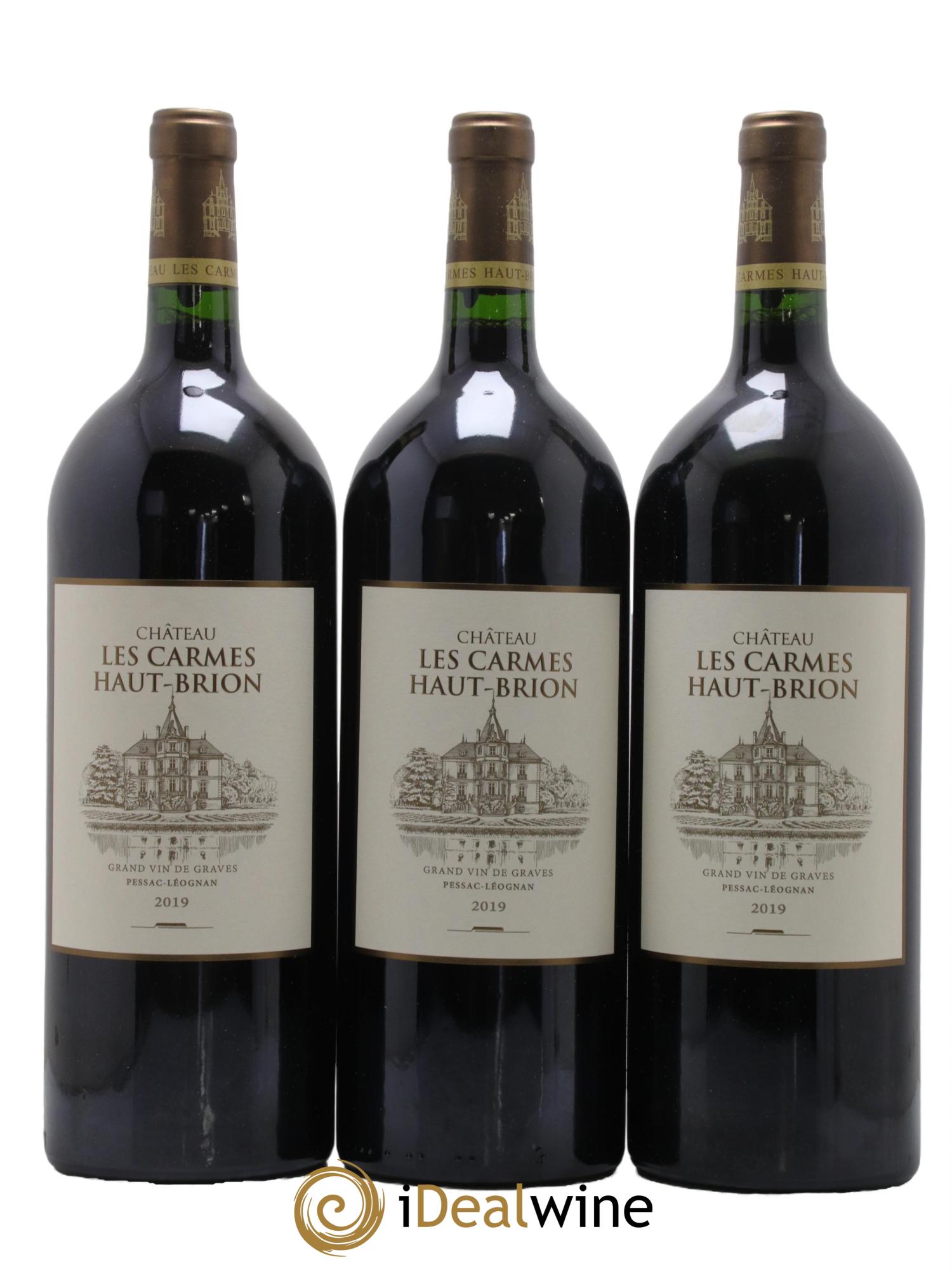 Château Les Carmes Haut-Brion 2019 - Lot de 3 magnums - 0