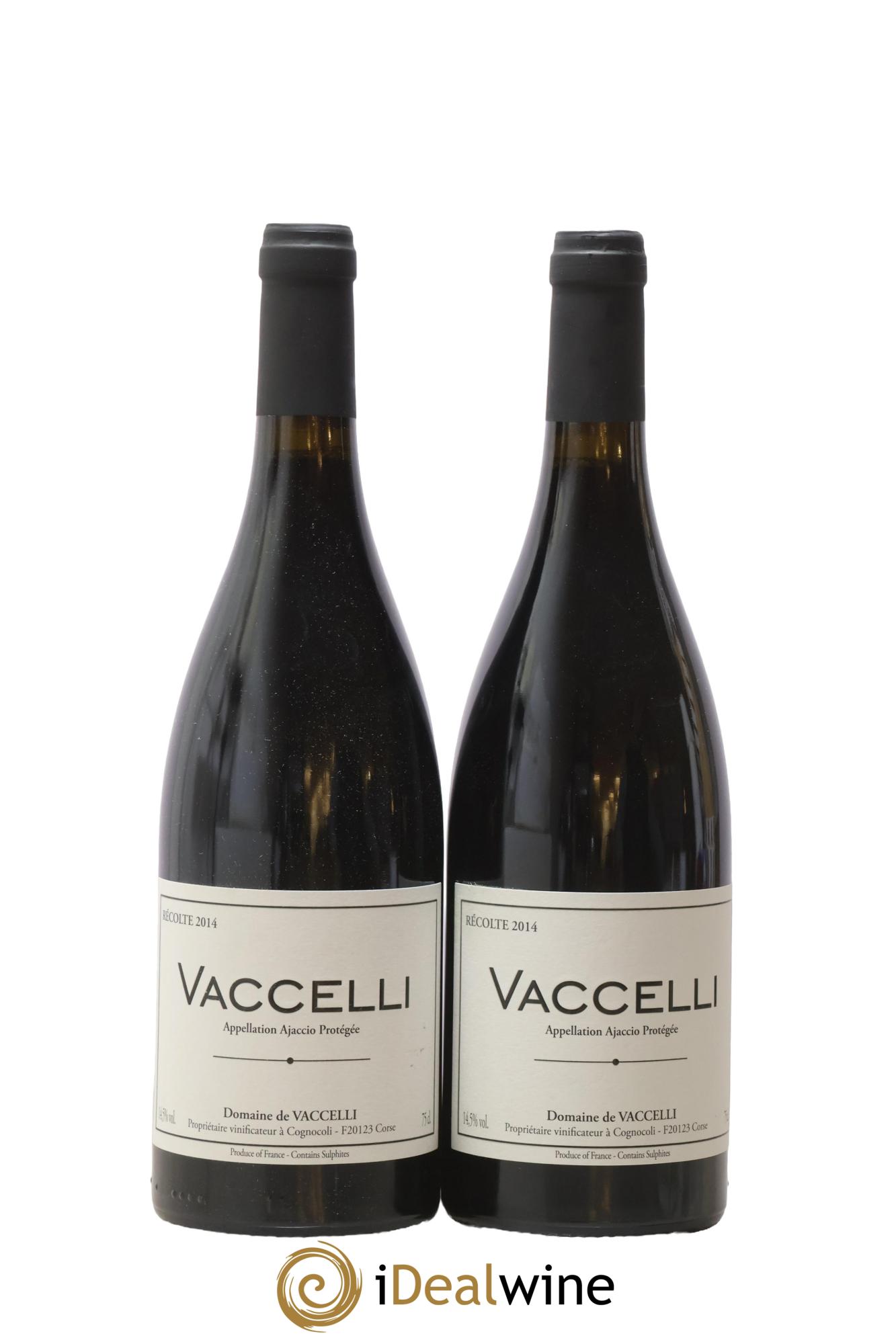 Ajaccio Vaccelli 2014 - Posten von 2 Flaschen - 0