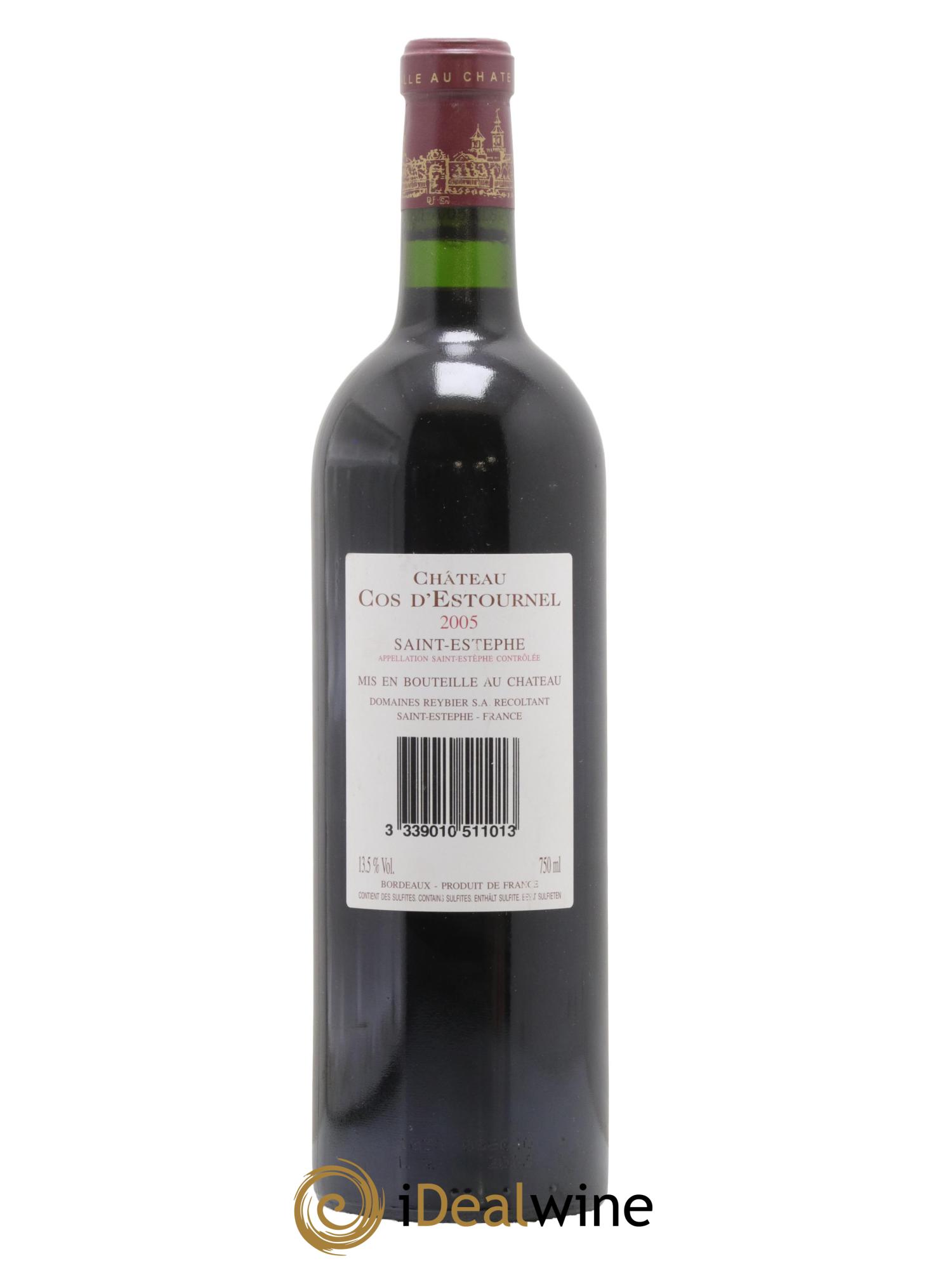 Cos d'Estournel 2ème Grand Cru Classé 2005 - Lotto di 1 bottiglia - 1