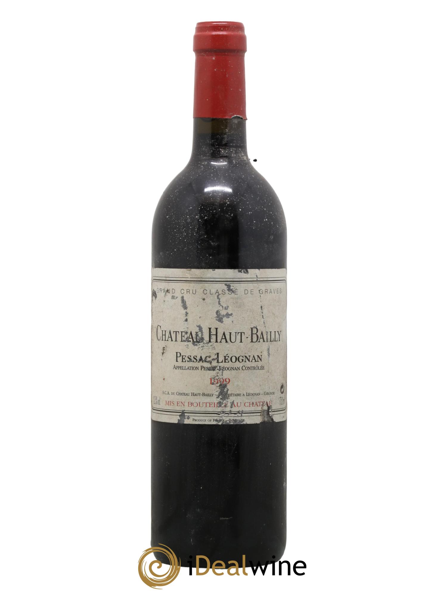 Château Haut-Bailly Cru Classé de Graves 1999 - Lot de 1 bouteille - 0