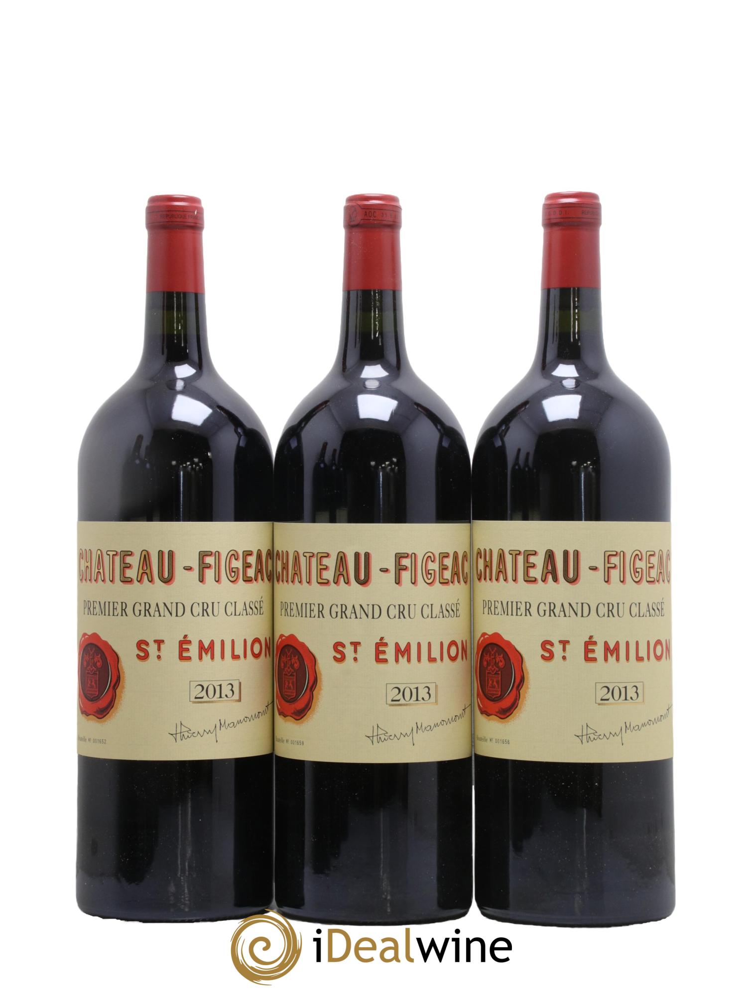Château Figeac 1er Grand Cru Classé A 2013 - Lot de 6 magnums - 1