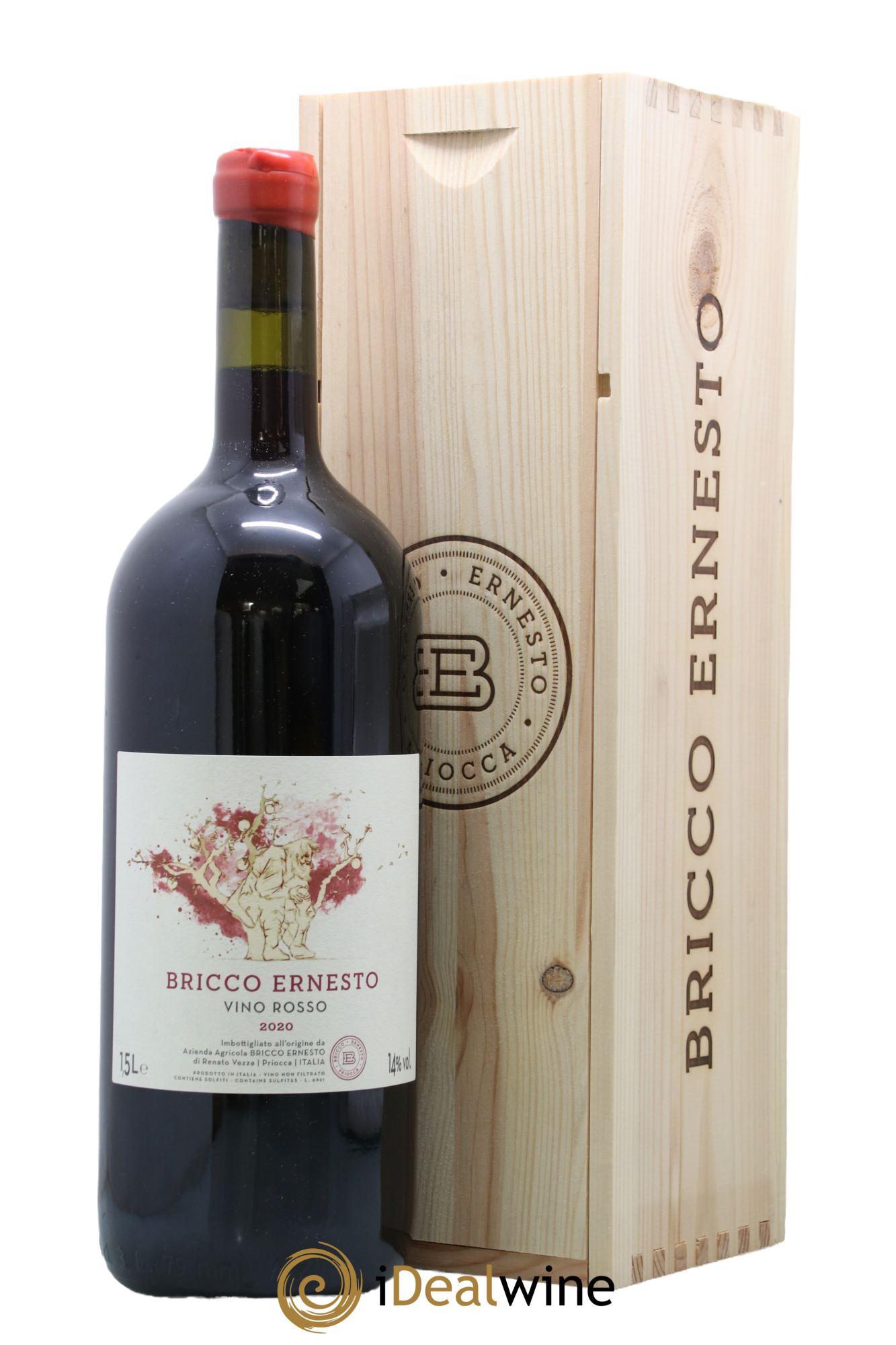 Italie Vino Rosso Bricco Ernesto 2020 - Lot of 1 magnum - 0