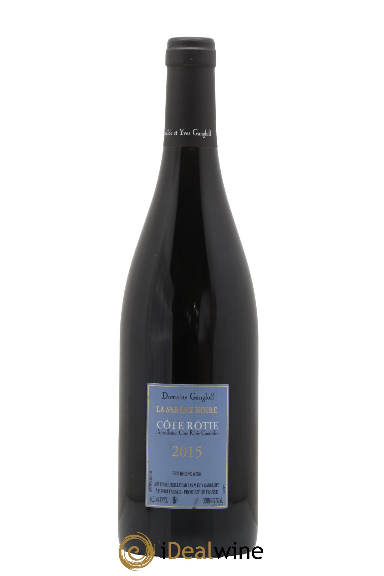Côte-Rôtie La Sereine Noire Gangloff (Domaine) 2015 - Lotto di 1 bottiglia - 1