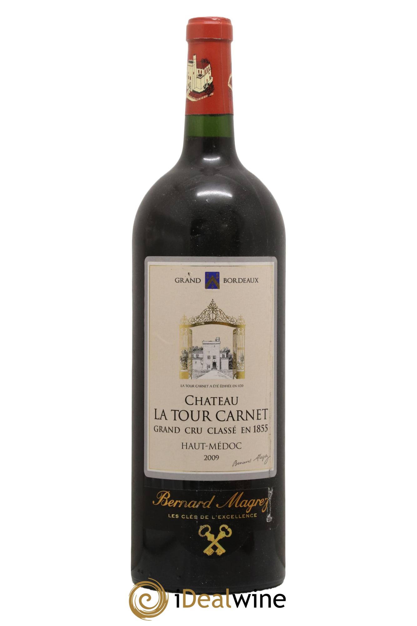 Château la Tour Carnet 4ème Grand Cru Classé 2009 - Lot de 1 magnum - 0