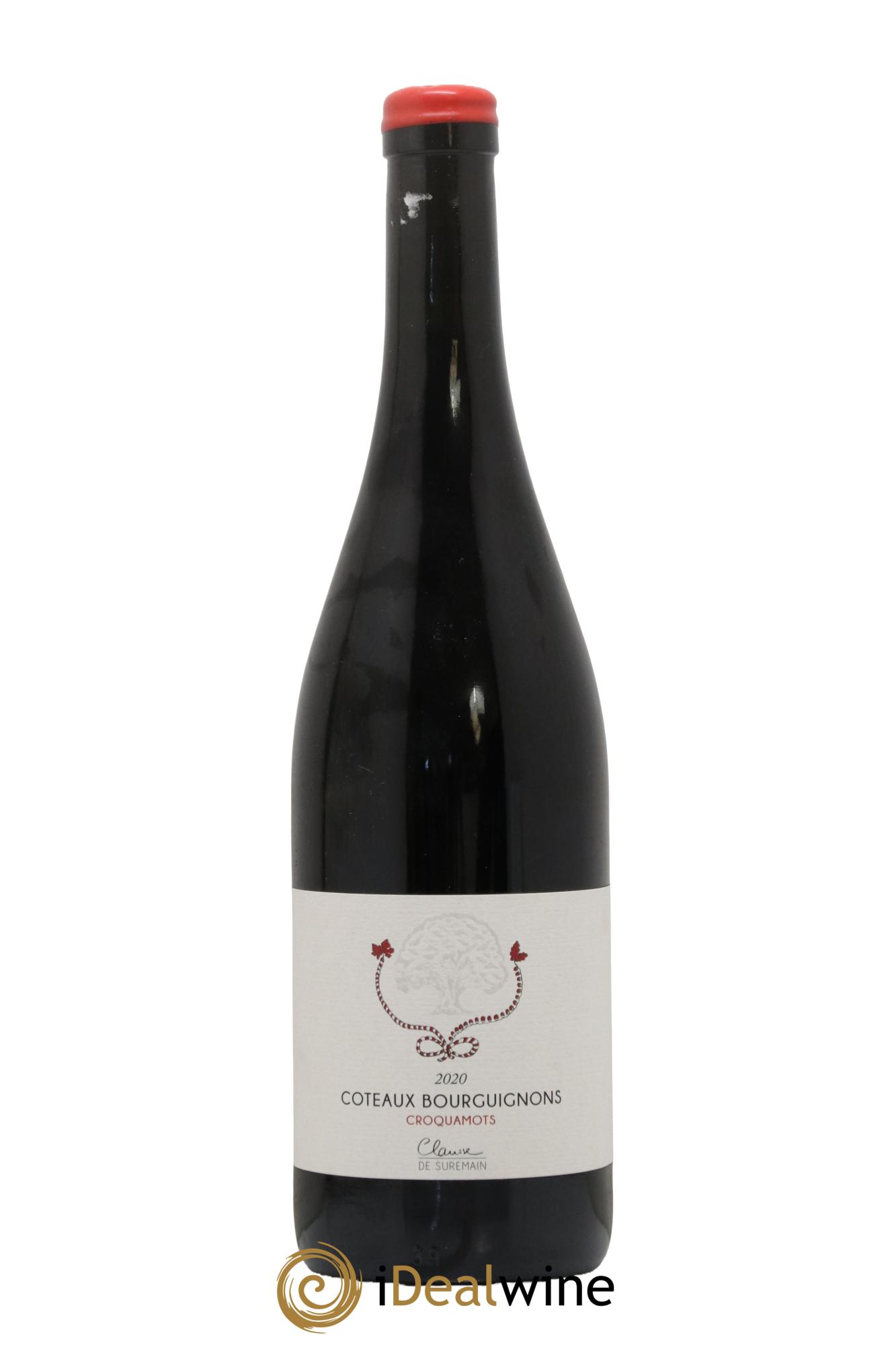 Coteaux Bourguignons Croquamots Clarisse de Suremain 2020 - Lot de 1 bouteille - 0