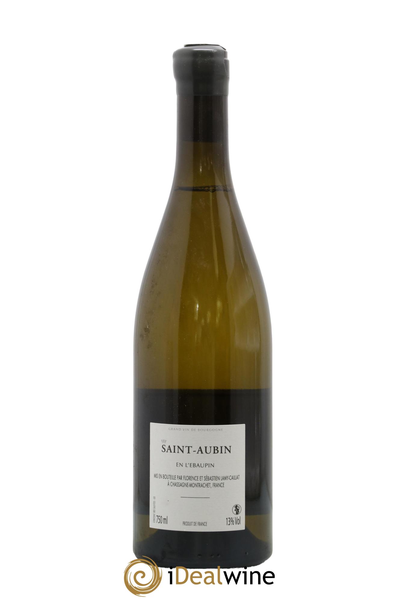 Saint-Aubin En l'Ebaupin Lamy-Caillat (Domaine) 2018 - Lot de 1 bouteille - 1