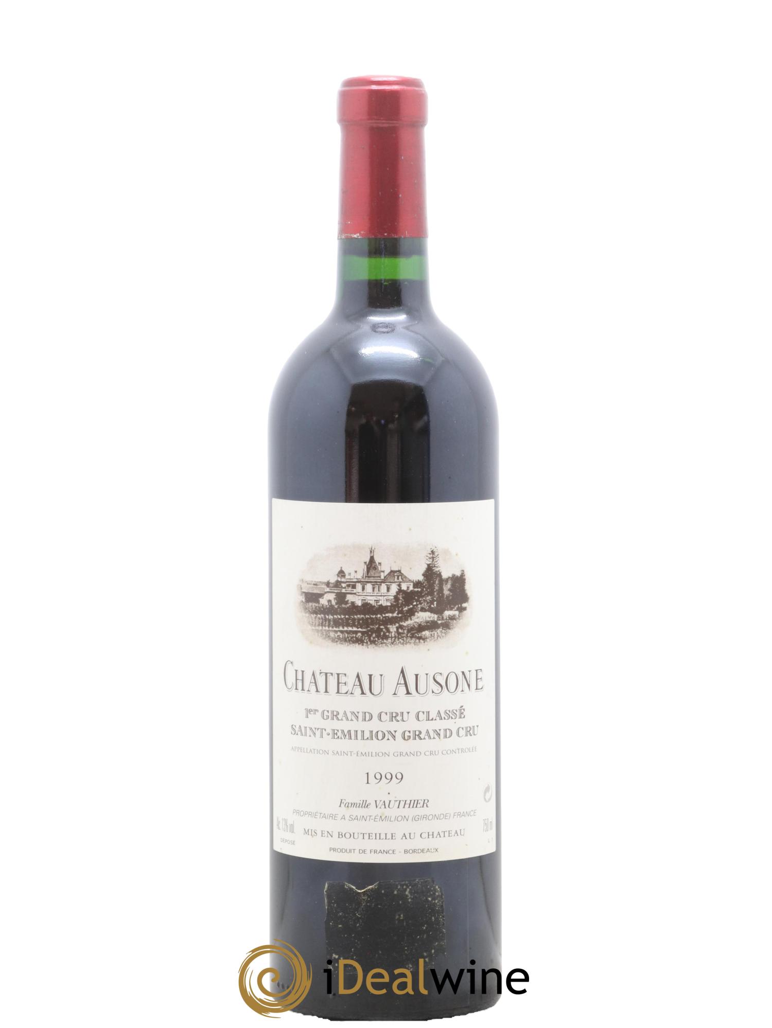 Château Ausone 1er Grand Cru Classé A 1999 - Lot de 1 bouteille - 0