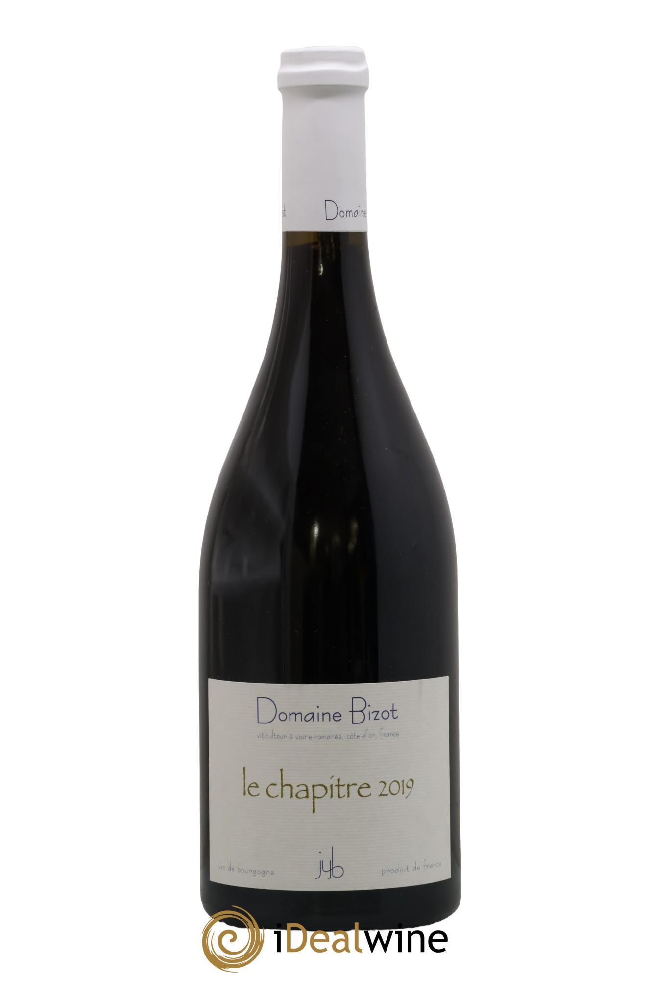 Bourgogne Le Chapitre Bizot (Domaine) 2019 - Lot de 1 bouteille - 0