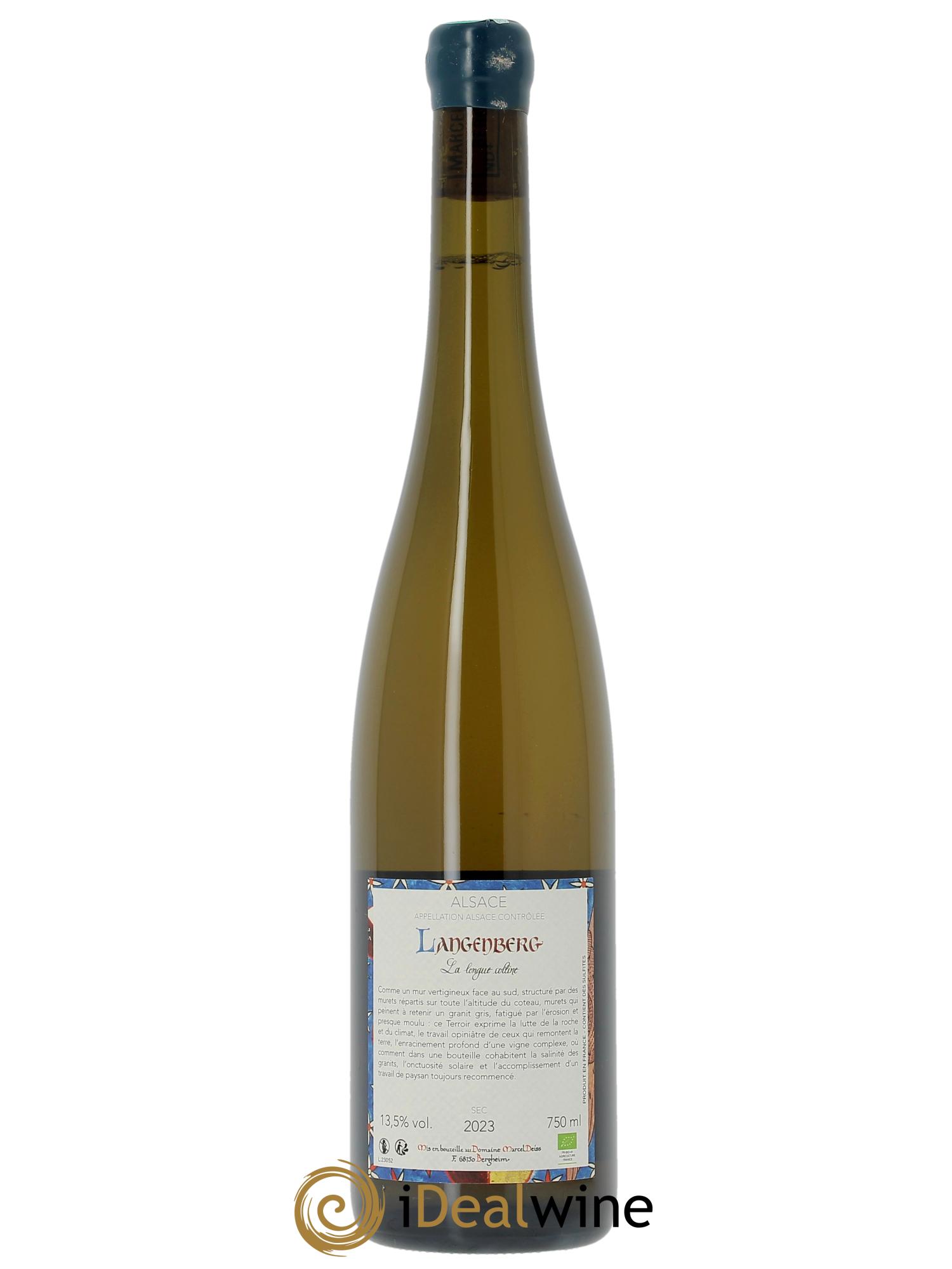Alsace Langenberg Marcel Deiss (Domaine) 2023 - Lot de 1 bouteille - 1