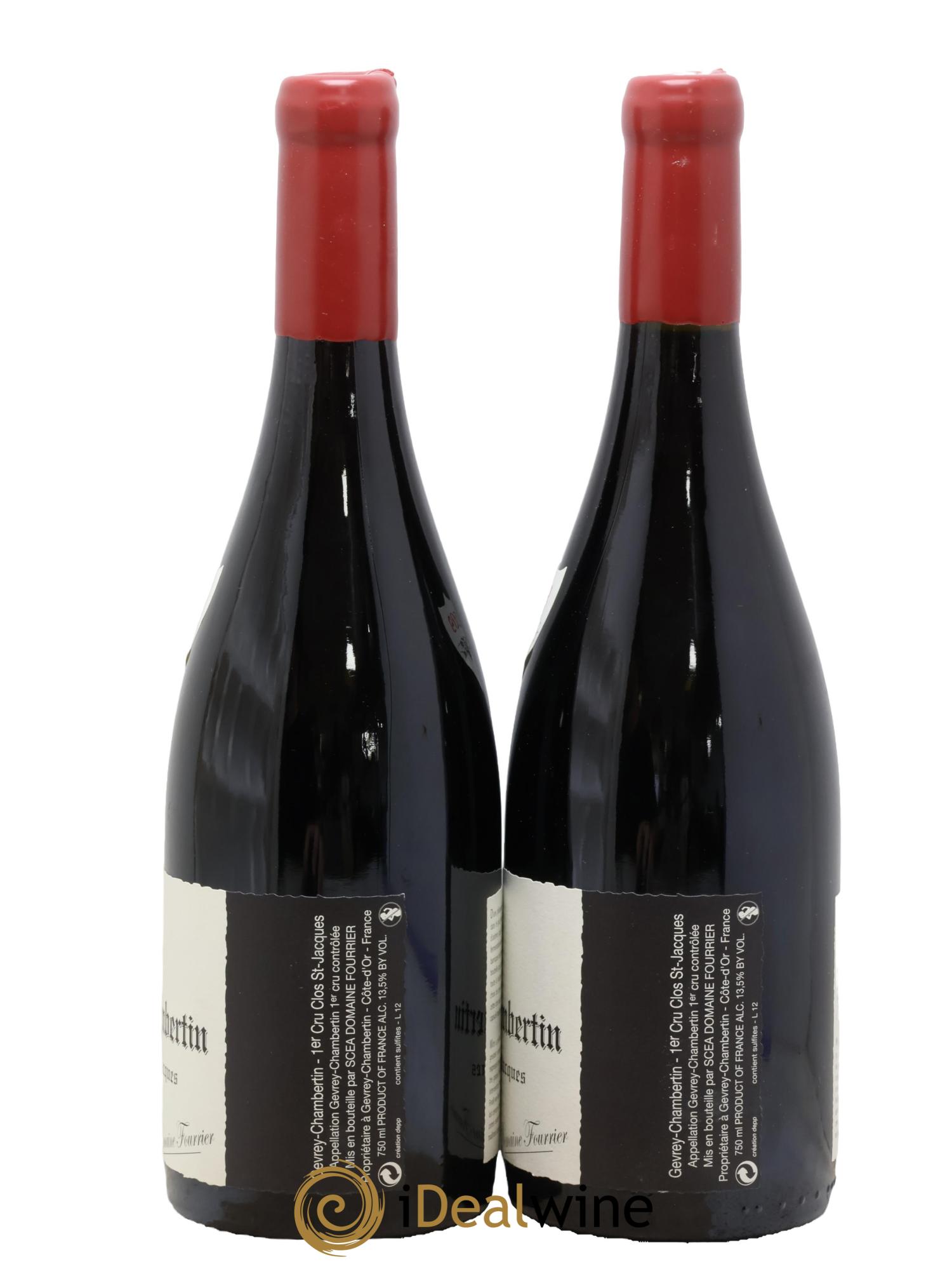 Gevrey-Chambertin 1er Cru Clos Saint-Jacques Vieille Vigne Fourrier (Domaine) 2009 - Lot of 2 bottles - 1